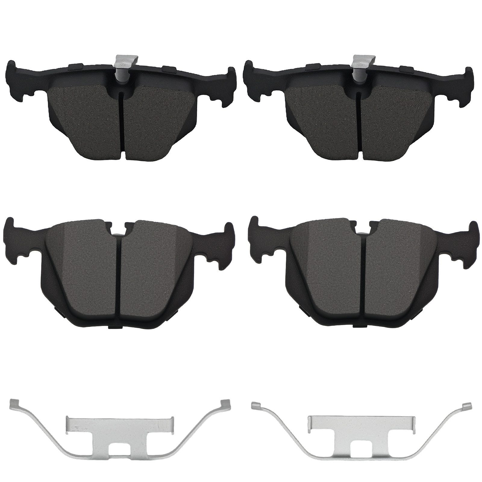 maXpeedingrods Bremsbelag, 4x Bremsbeläge Hinten For BMW 7er E38 5 E39 3 E46 X3 E83 2003-11 X5