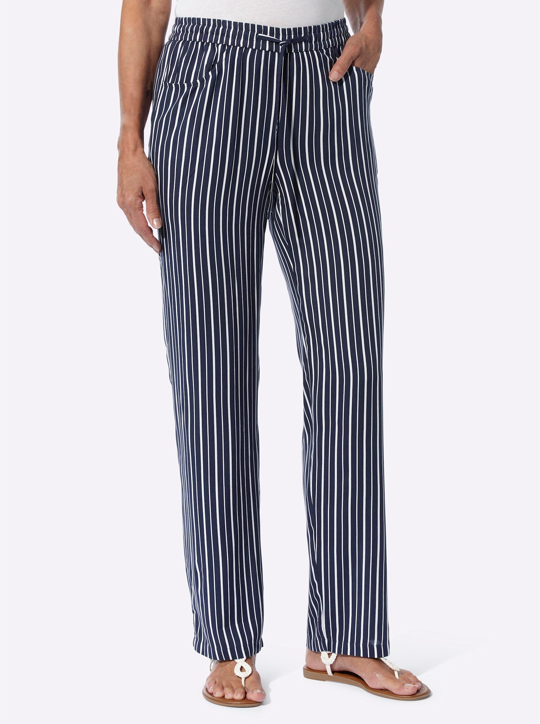 Sieh an! Jerseyhose Schlupfhose Innenbeinlänge ca. günstig online kaufen