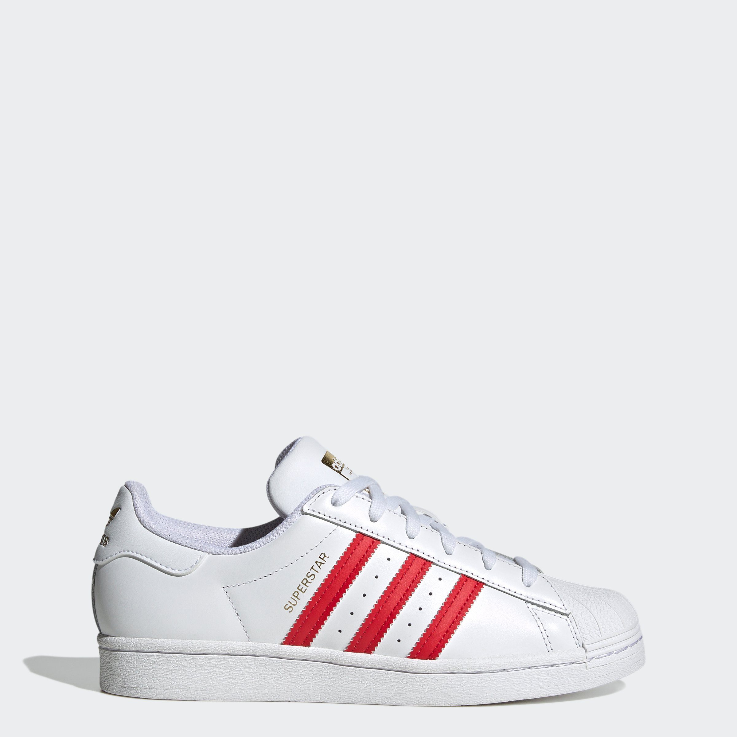 adidas Originals SUPERSTAR Sneaker Cloud Better White / Metallic / Scarlet Gold