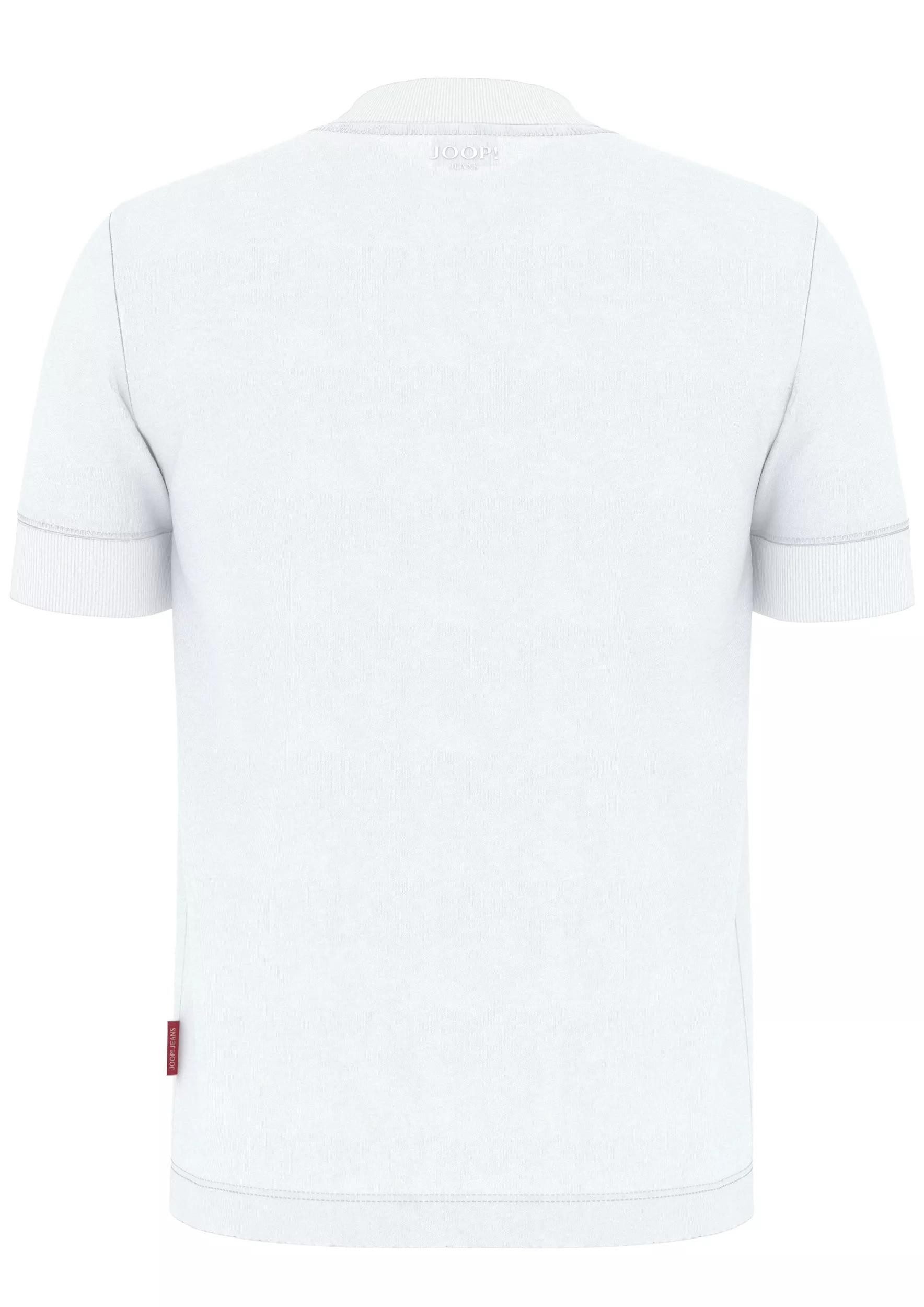 Joop Jeans Rundhalsshirt Cedric mit Bündchen am Ärmel