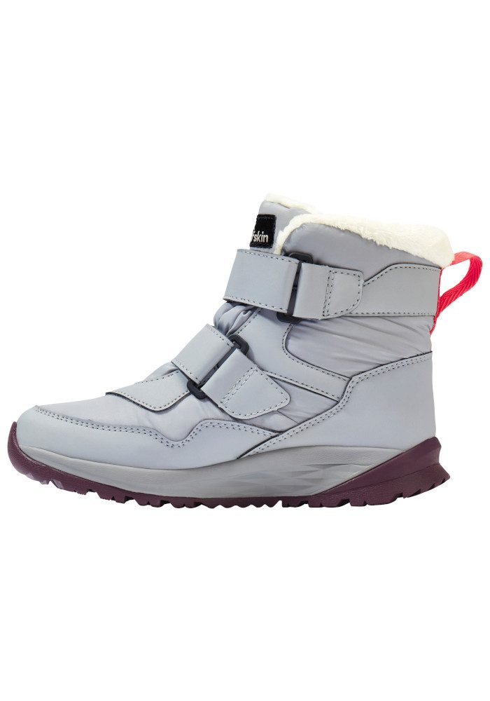 Jack Wolfskin POLAR BEAR-G TEXAPORE MID VC K Winterstiefel Kinder-Winterstiefel, wasserdicht, warm gefüttert