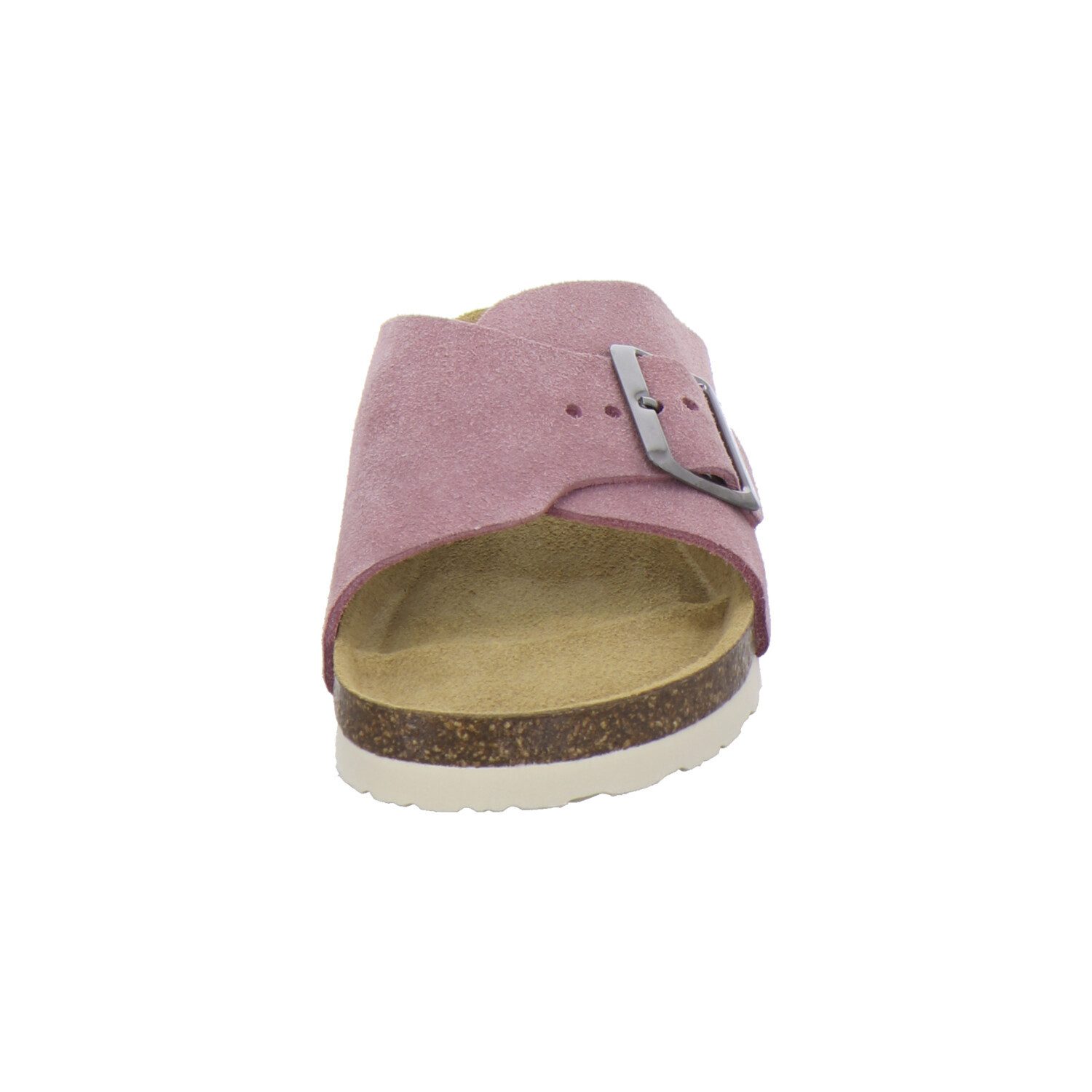 AFS-Schuhe 215065 Sommer Pantolette für Damen mit Fußbett, bequeme Sandalen aus Leder