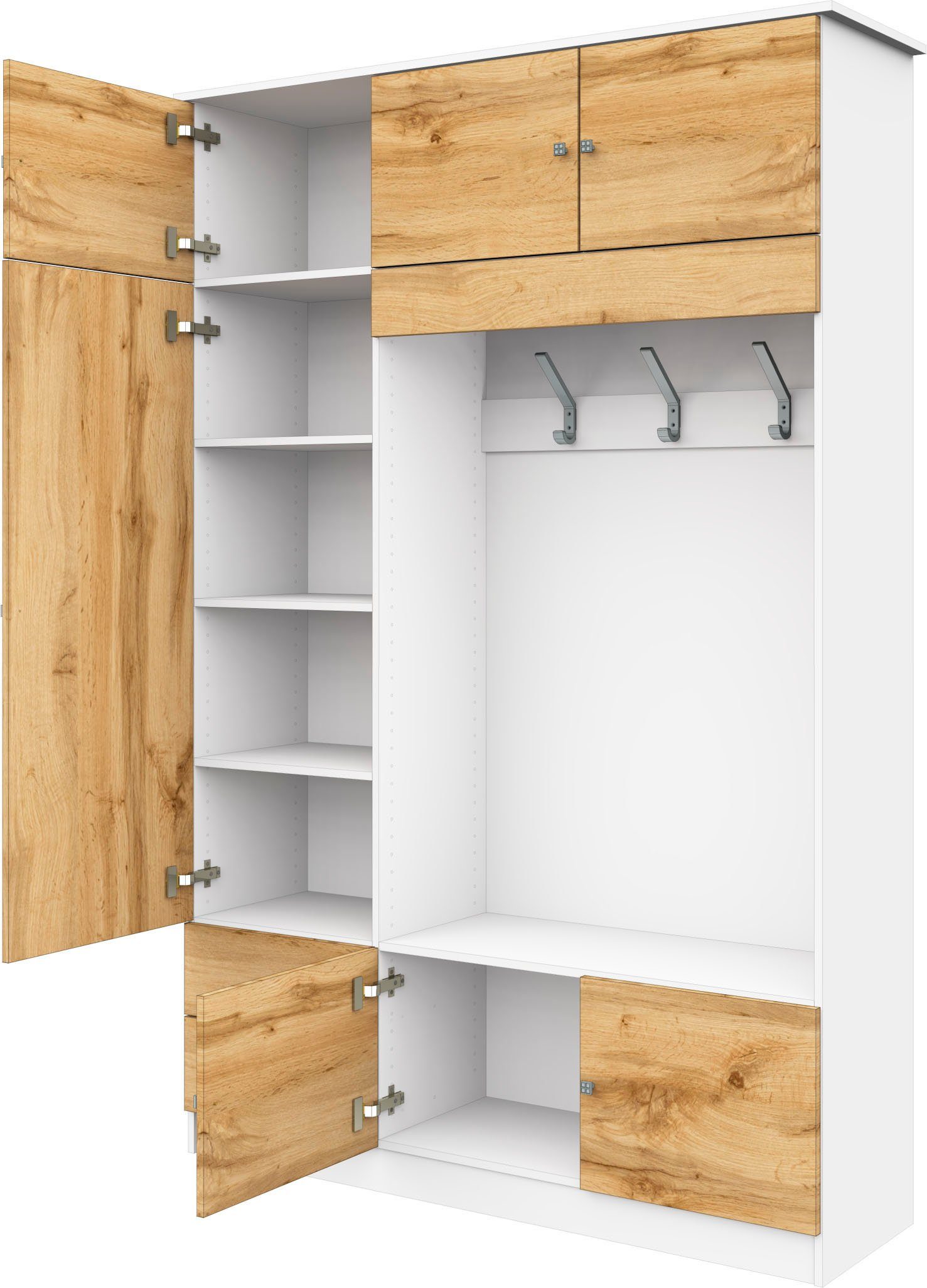 borchardt Möbel Garderobenschrank Kompakta Höhe 202 cm