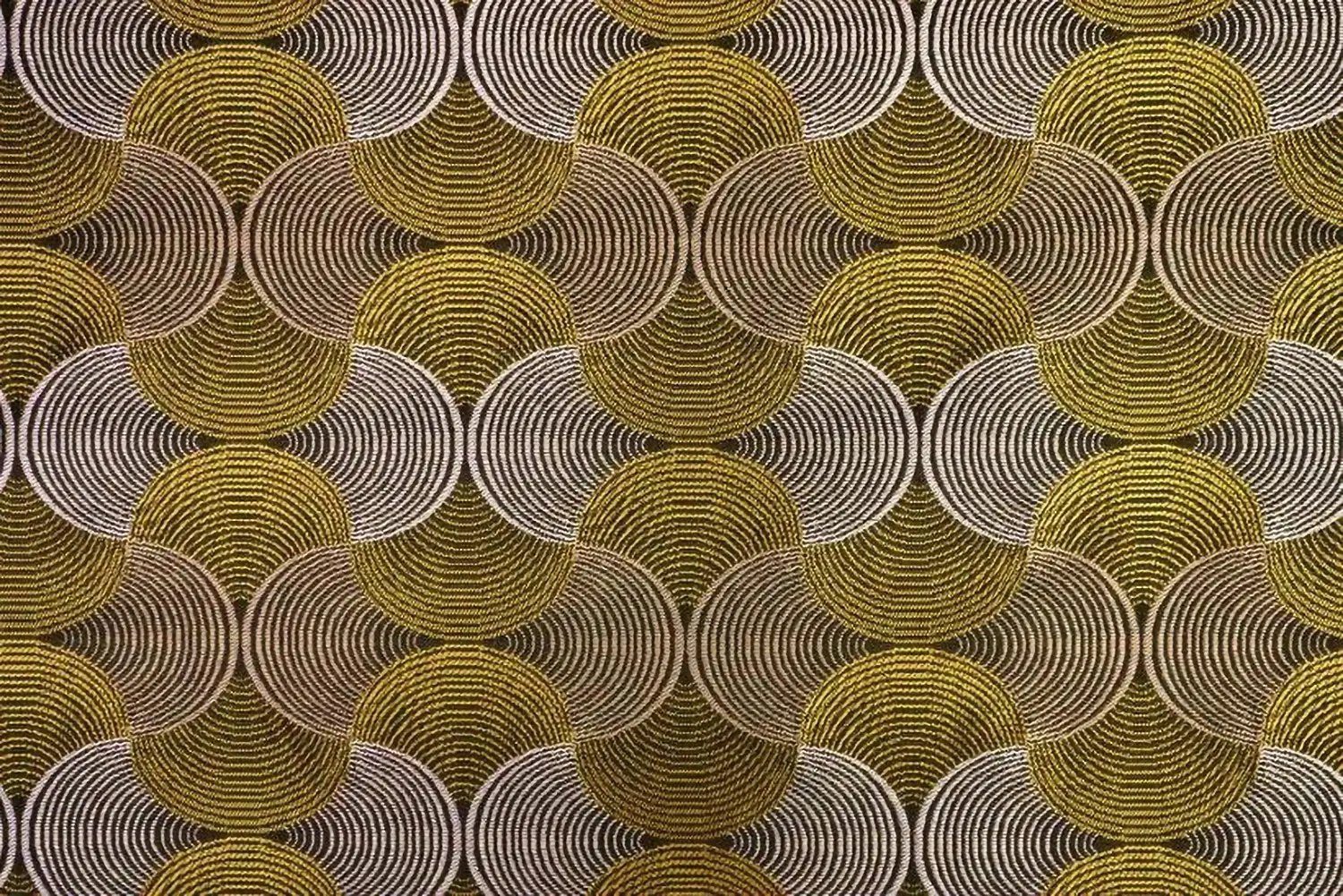 Stofferia Stoff Dekostoff Jacquard Bakary Gold, Meterware