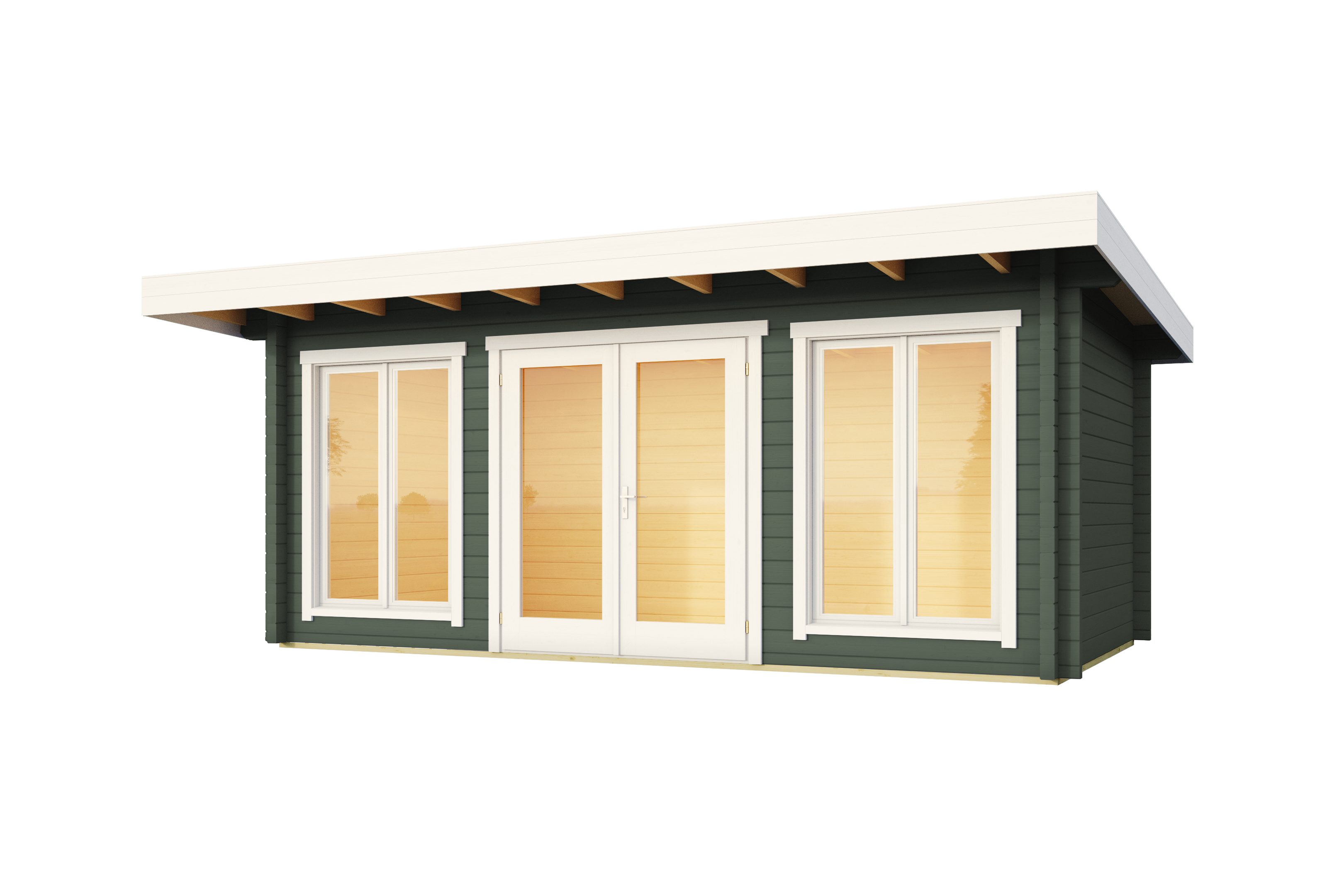 Nordic Holz Gartenhaus DORSET 73, BxT: 540x360 cm