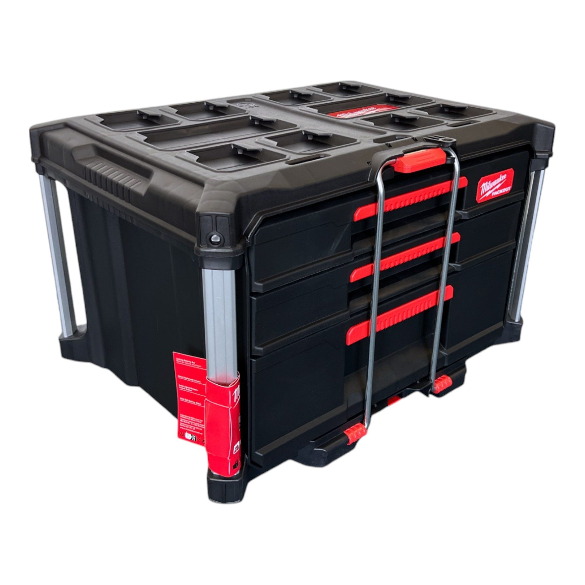 Milwaukee Werkzeugkoffer PACKOUT 2 + 1 Drawer Tool Box 363 x 564 x 414 mm Organizer 4932493190