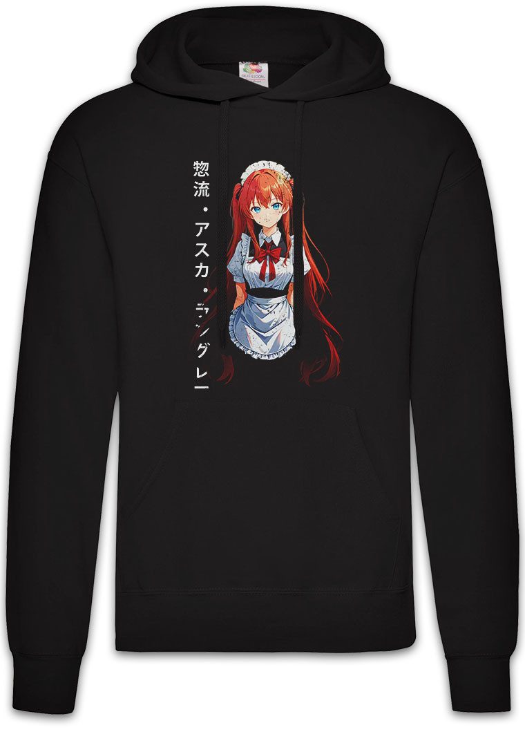Hoodie Neon Schoolgirl Herren Hoodie Nerv Genesis Asuka Neon Gendo Evangelion