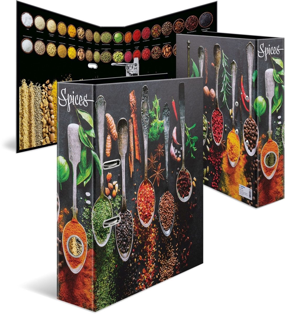 HERMA Aktenordner Motiv-Ordner A4 Spices (5 Stück)