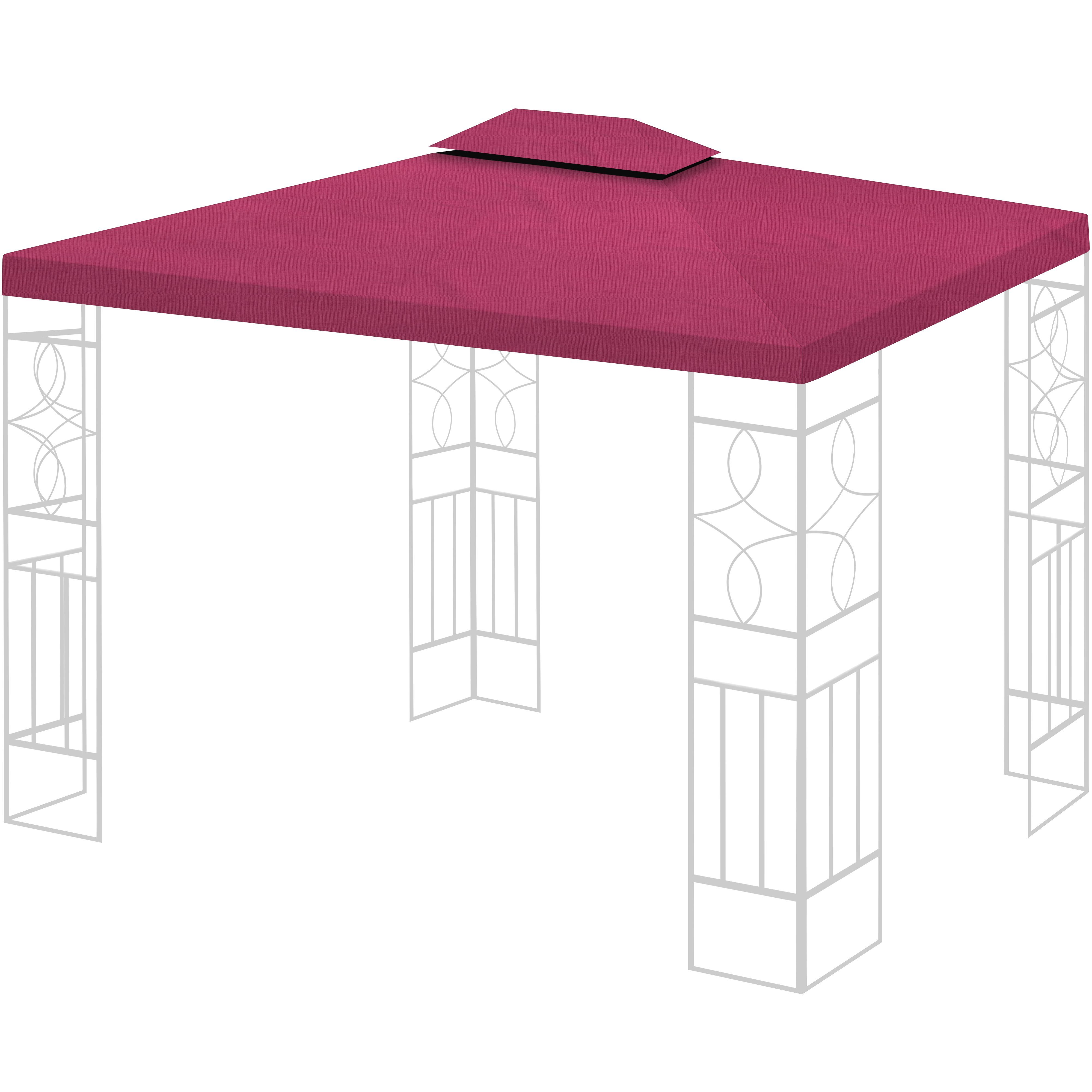 habeig Pavillon-Ersatzdach Wasserdicht Ersatzdach 3x4m Dach günstig online kaufen