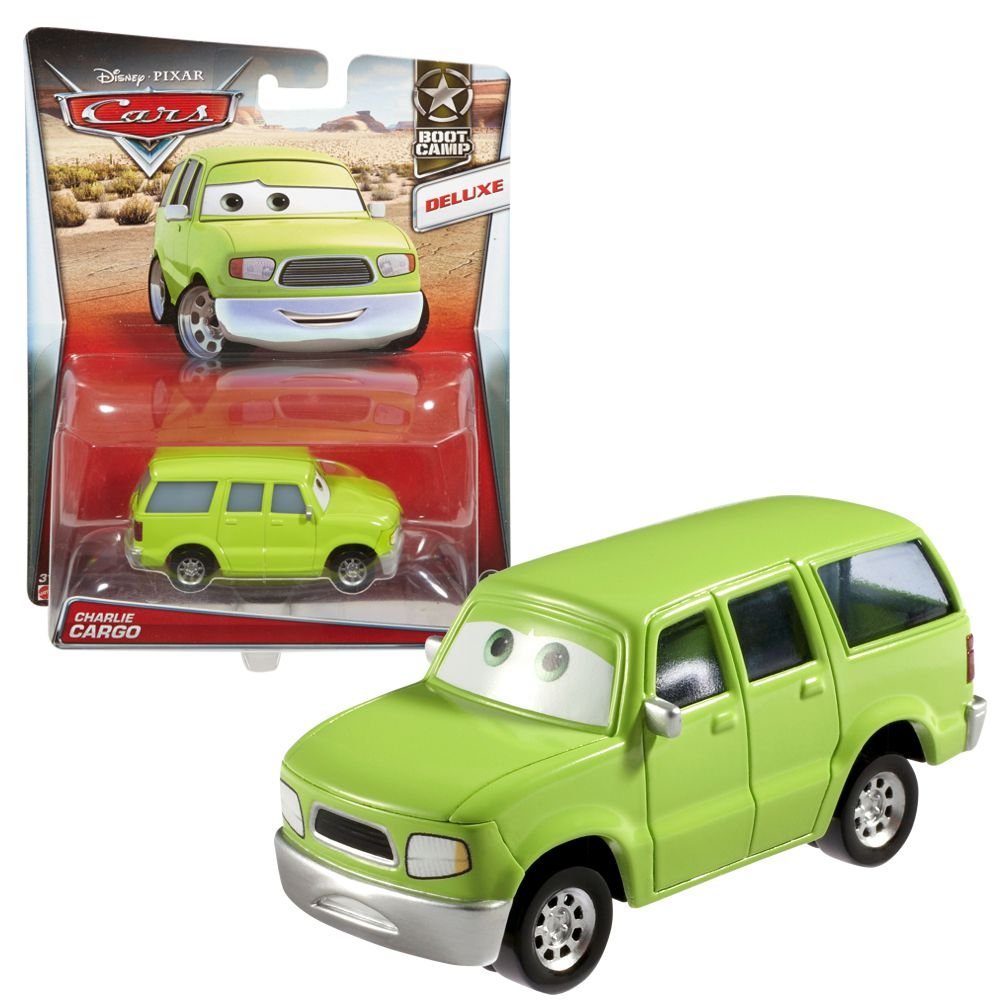 Disney Cars Mattel Spielzeug-Rennwagen Disney Cast Modelle 1:55 Auswahl Charlie Cargo Fahrzeuge Megasize Cars