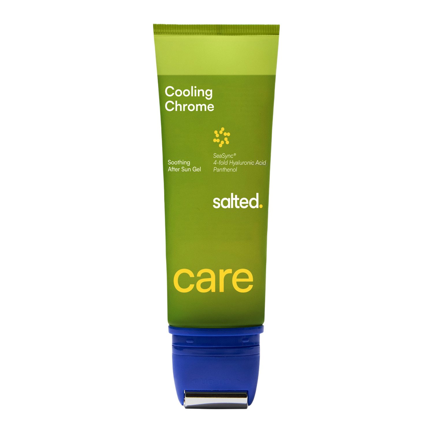 salted. After Sun Beruhigendes After Sun Gel Cooling Chrome, Beruhigendes After Sun Gel mit 4-fach Hyaluronsäure und SeaSync