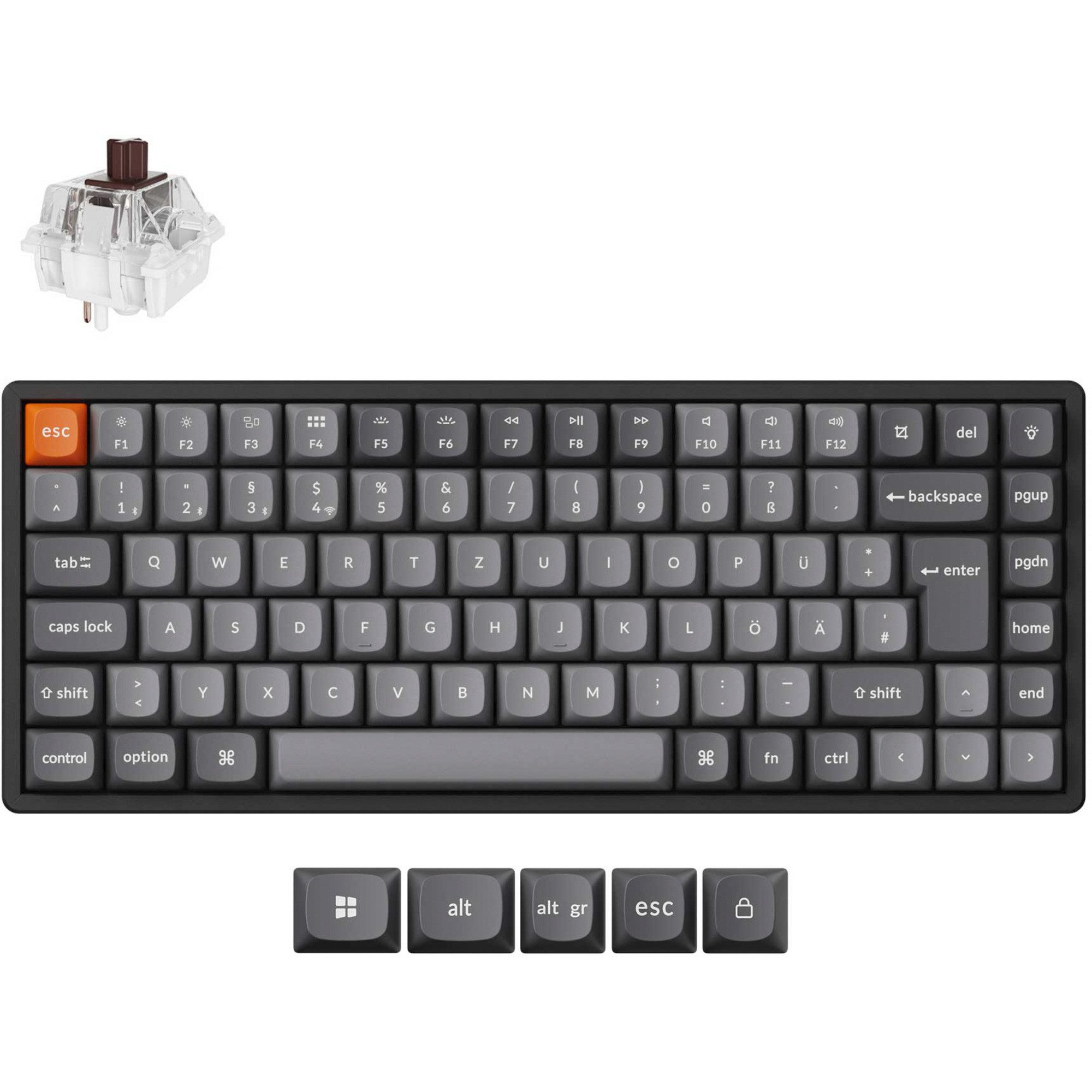 Keychron K2 Max, Gaming-Tastatur, Tastatur