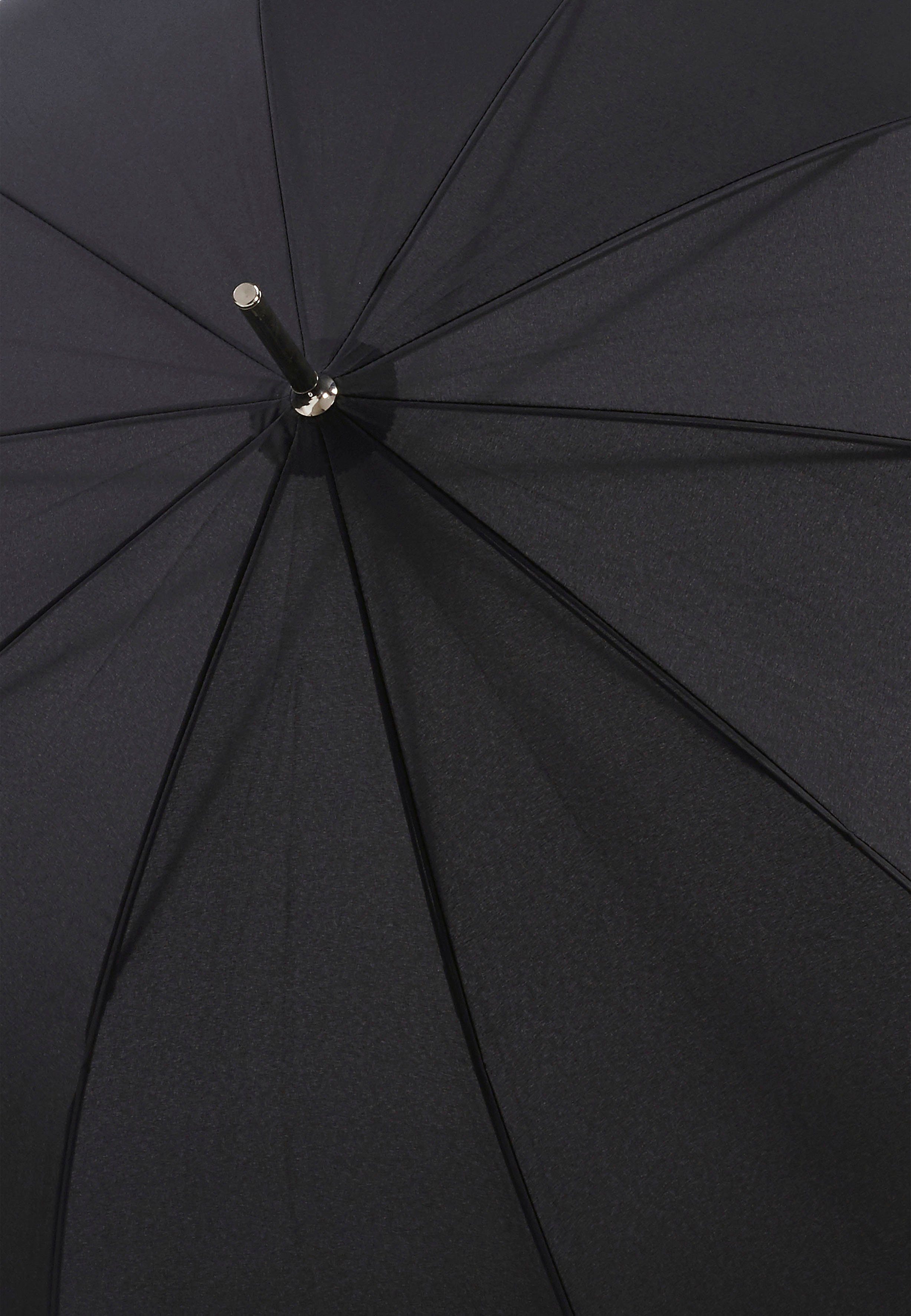 Langregenschirm AC, schwarz Long doppler® Carbonsteel