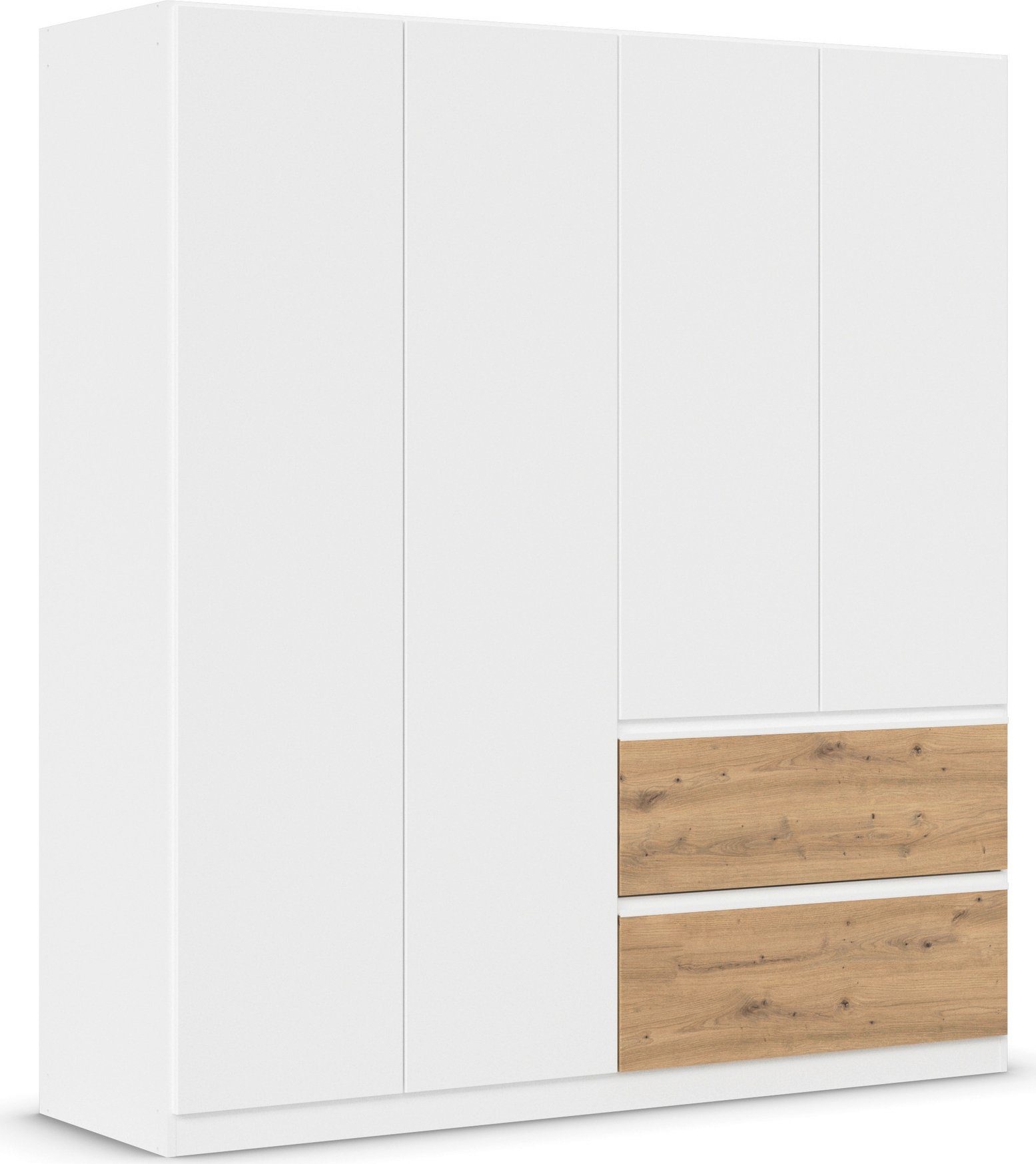 Drehtürenschrank Kleiderschrank Schrank Garderobe Wäscheschrank COSTA in 3 Breiten