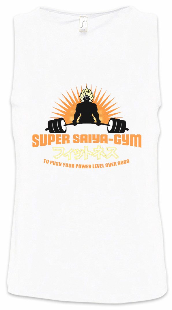 Tanktop Super Saiya Gym Ärmelloses T-Shirt Super Saiya Gym Vintage Son Dragon