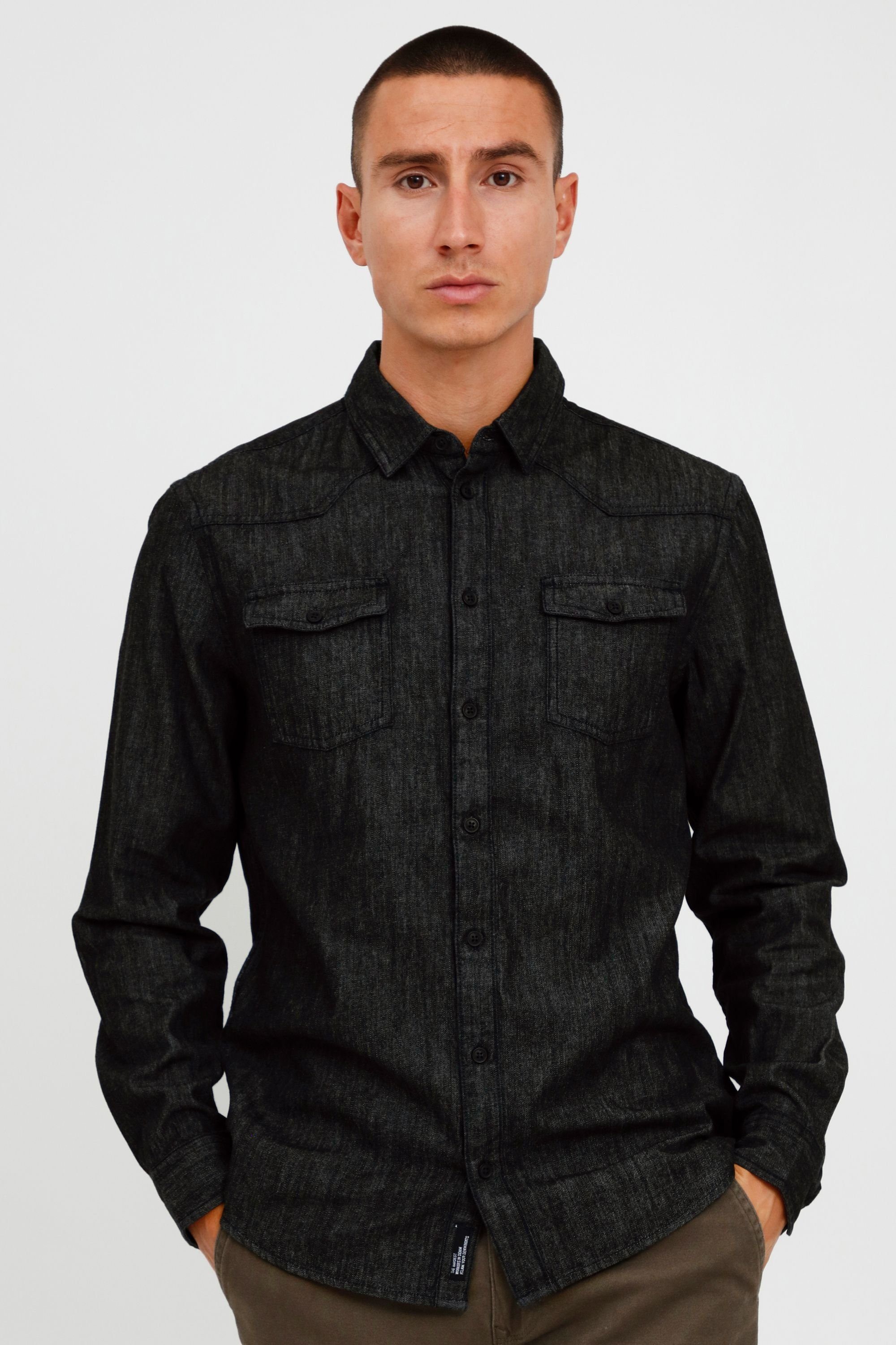 Blend Jeanshemd BLEND BHBHNANTES - Denim Shirt - 20713192 Denim black