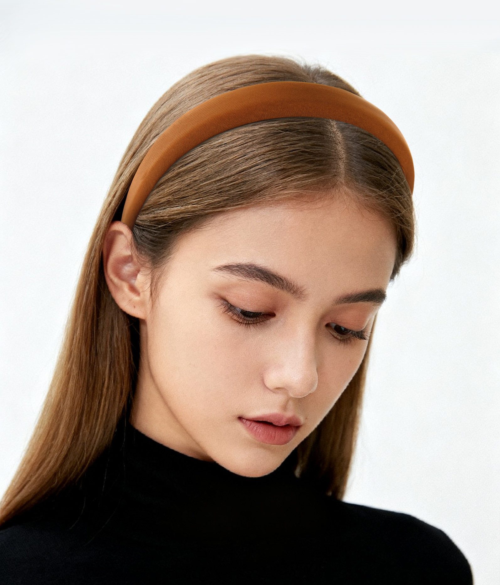 axy Haarreif Haarreif mit Stoff gepolstertes Candy Colours, Vintage Damen Haareifen Haarband