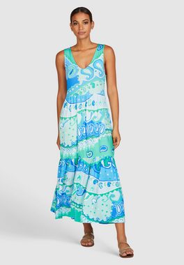 MARC AUREL Jerseykleid mit Tropical-Print