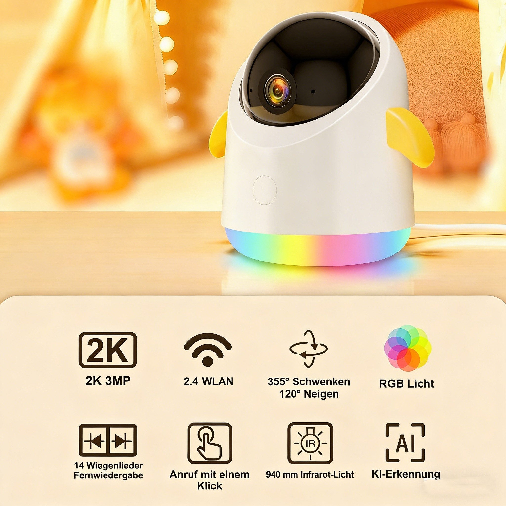 TWUFY 2K Babyphone - Bild 2