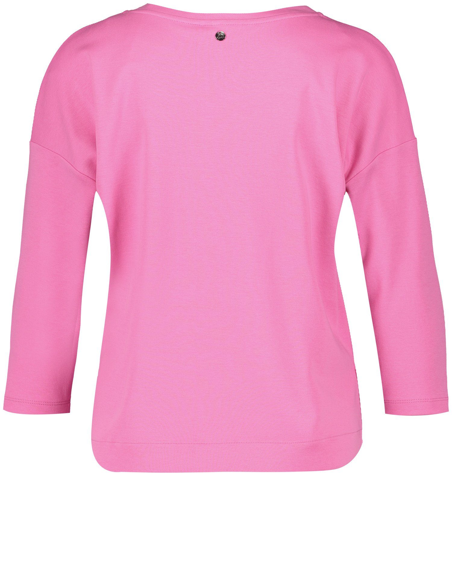 reiner 3/4-Arm-Shirt Baumwolle Soft 3/4-Arm-Shirt GERRY Pink WEBER aus
