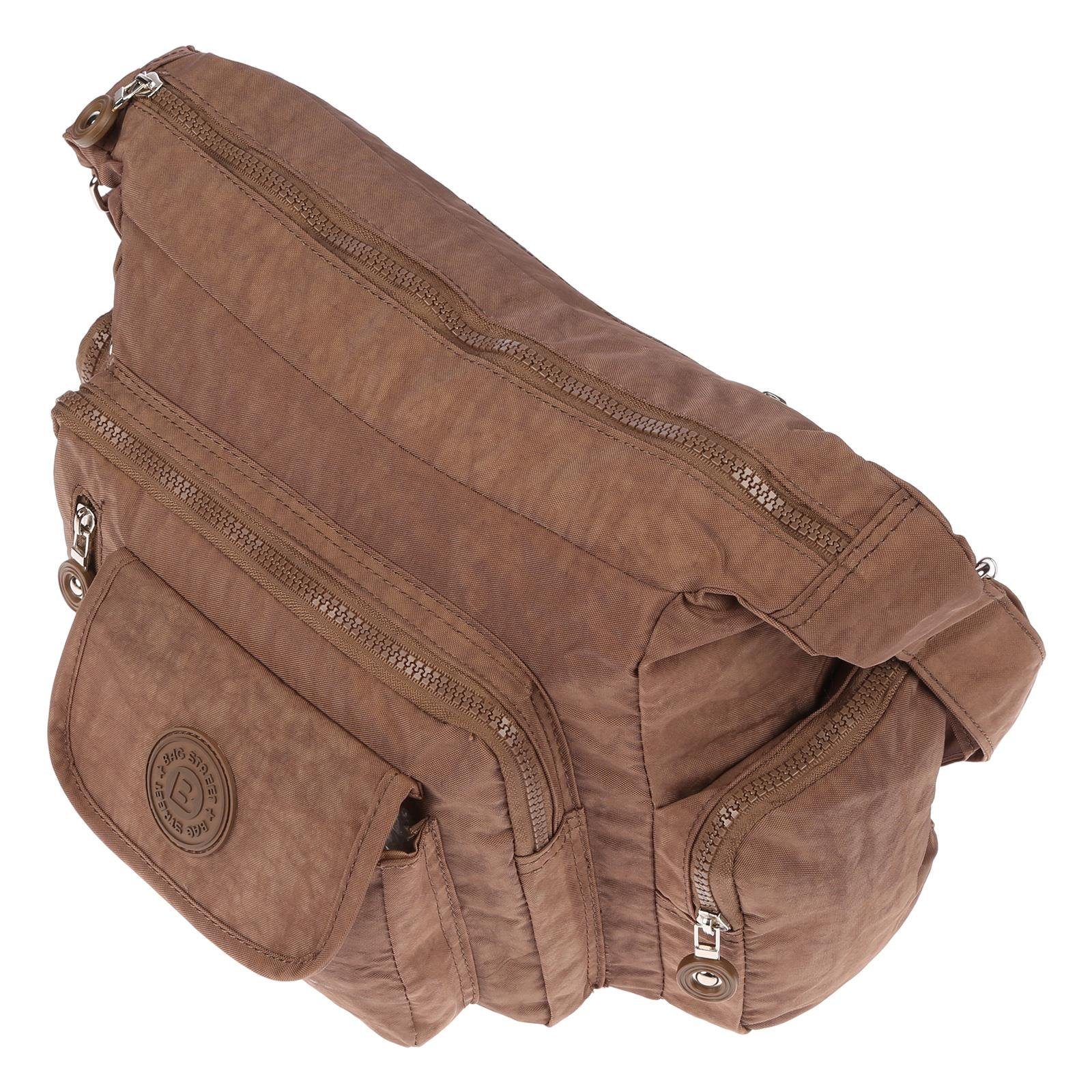 Christian Wippermann Umhängetasche Hochwertige Damen Tasche Schultertasche Umhängetasche (1 tlg), Nylon