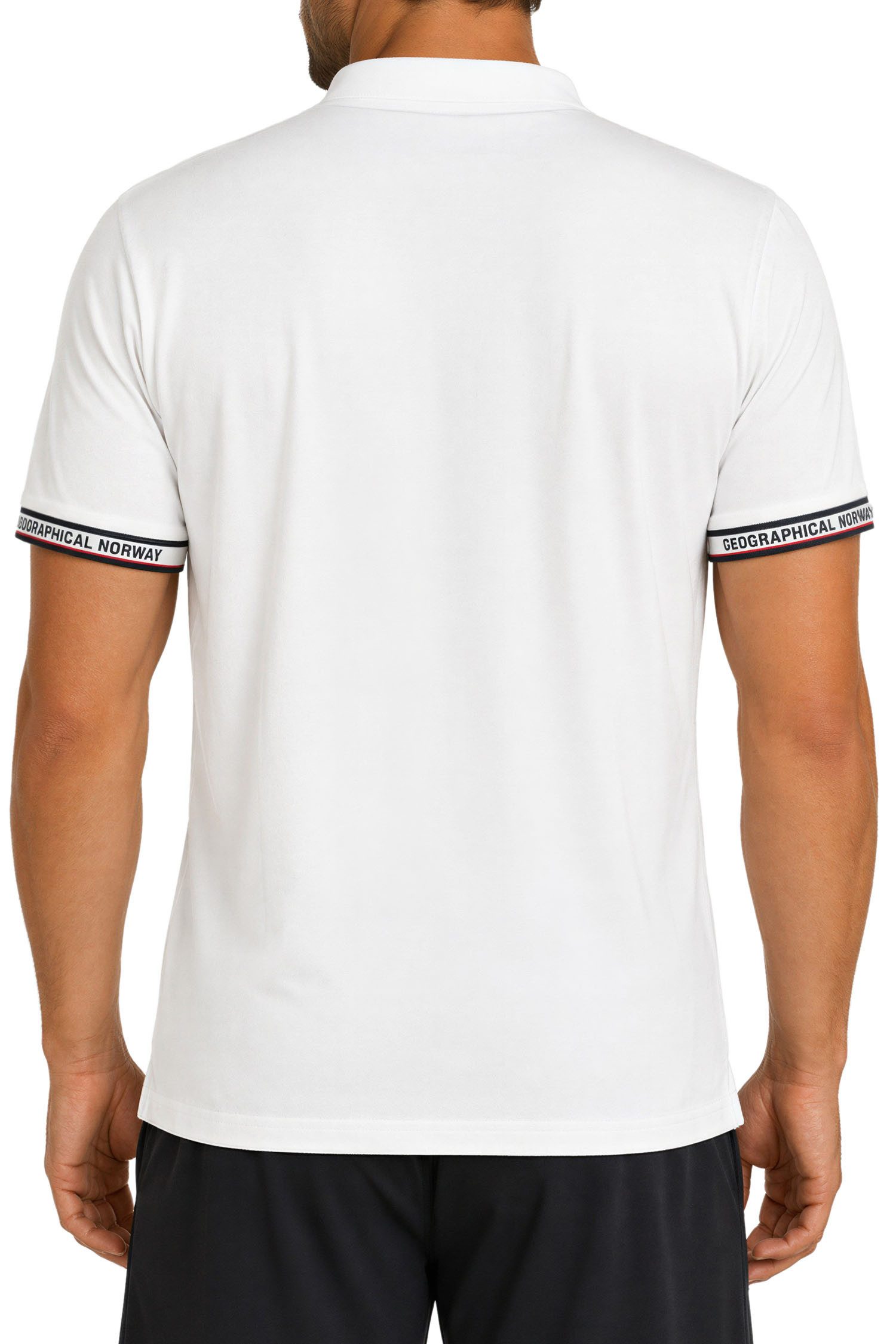Geographical Norway Poloshirt Herren Regular Fit Polohemd bakoliar men Bedruckte Ärmelabschlüsse mit Markenprint – Bild 2 von 5