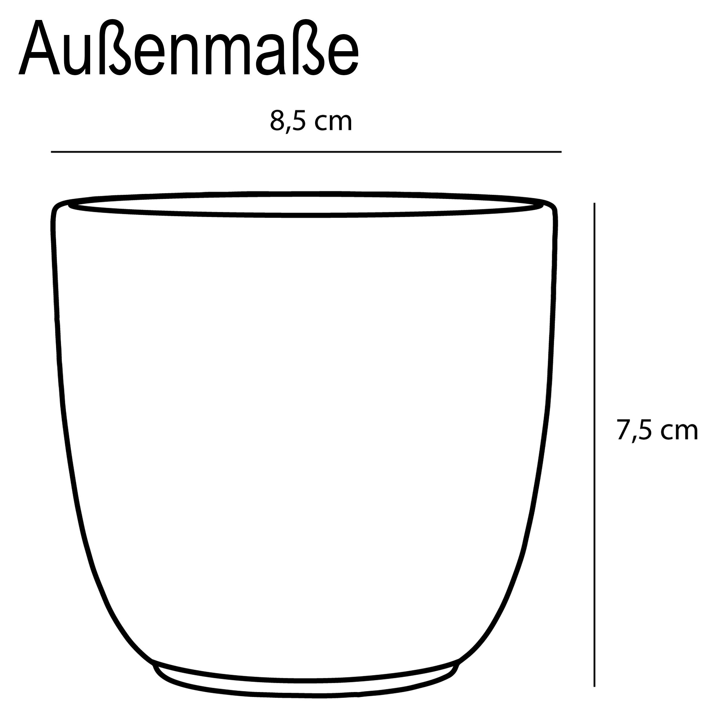 Annastore Übertopf Blumenübertopf - Keramik Übertopf günstig online kaufen