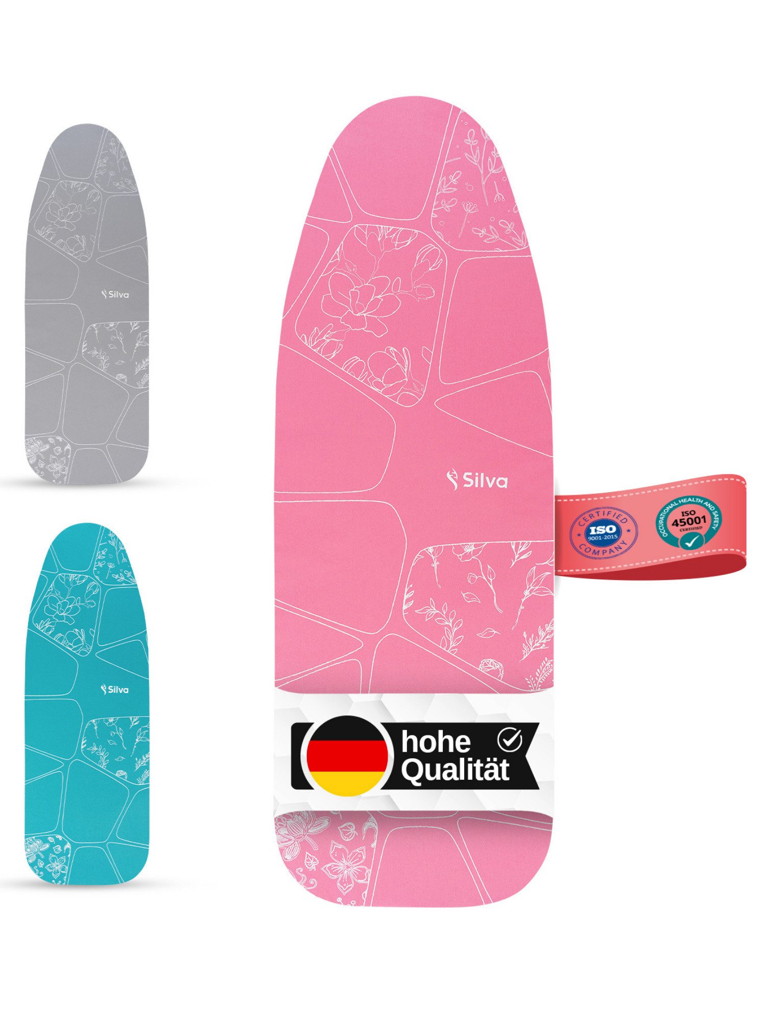 Silva EU Ersatz-Bügelbrettbezug Premium Bügelbrettbezug 3-Schicht günstig online kaufen