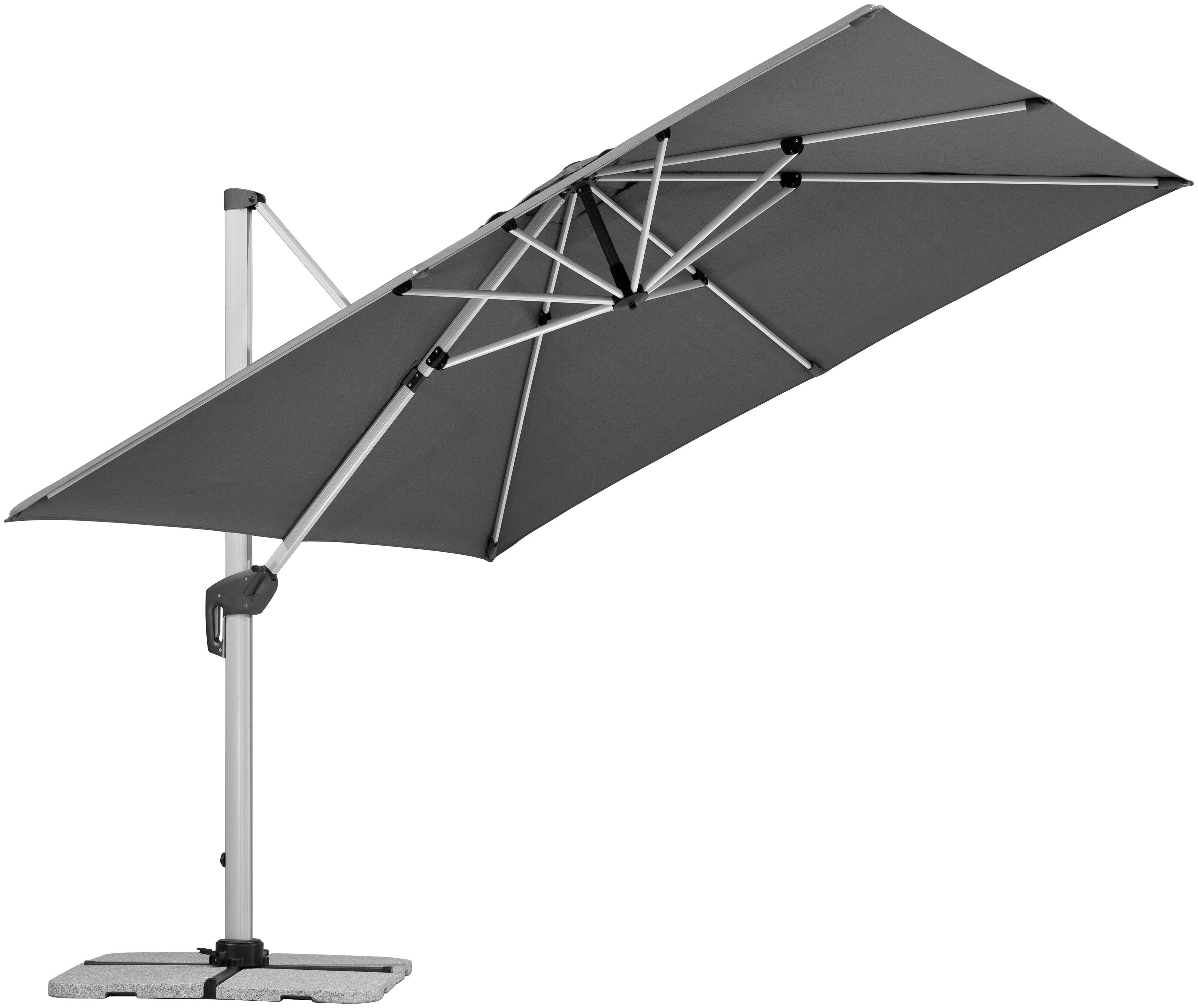 Schneider Schirme Ampelschirm Monaco, LxB 300x300 cm, mit Schutzhülle