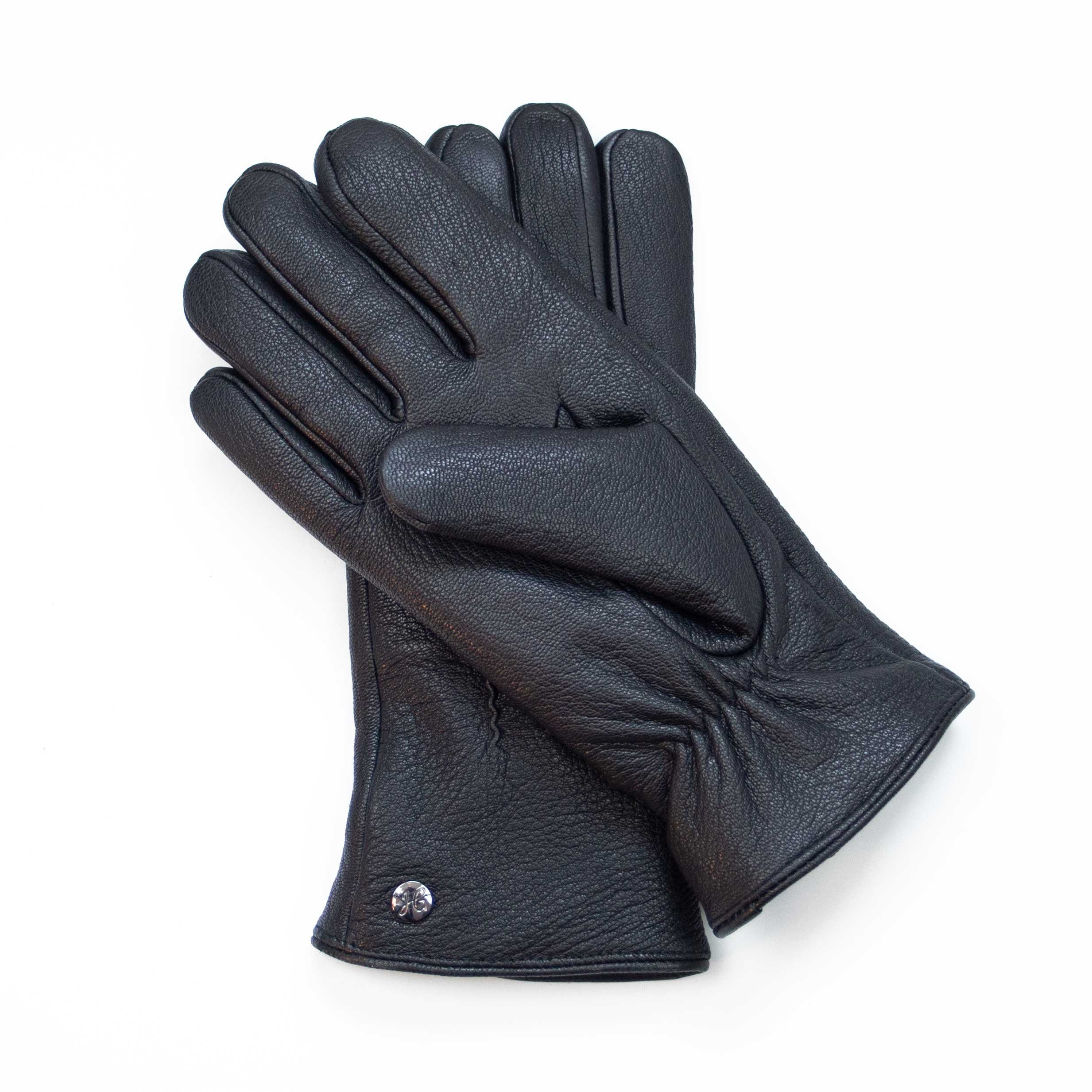 Hand CHUCK-Ziegenleder Lammfell Gewand Handschuhe by Weikert Futter-Touchscreenfähig Lederhandschuhe mit