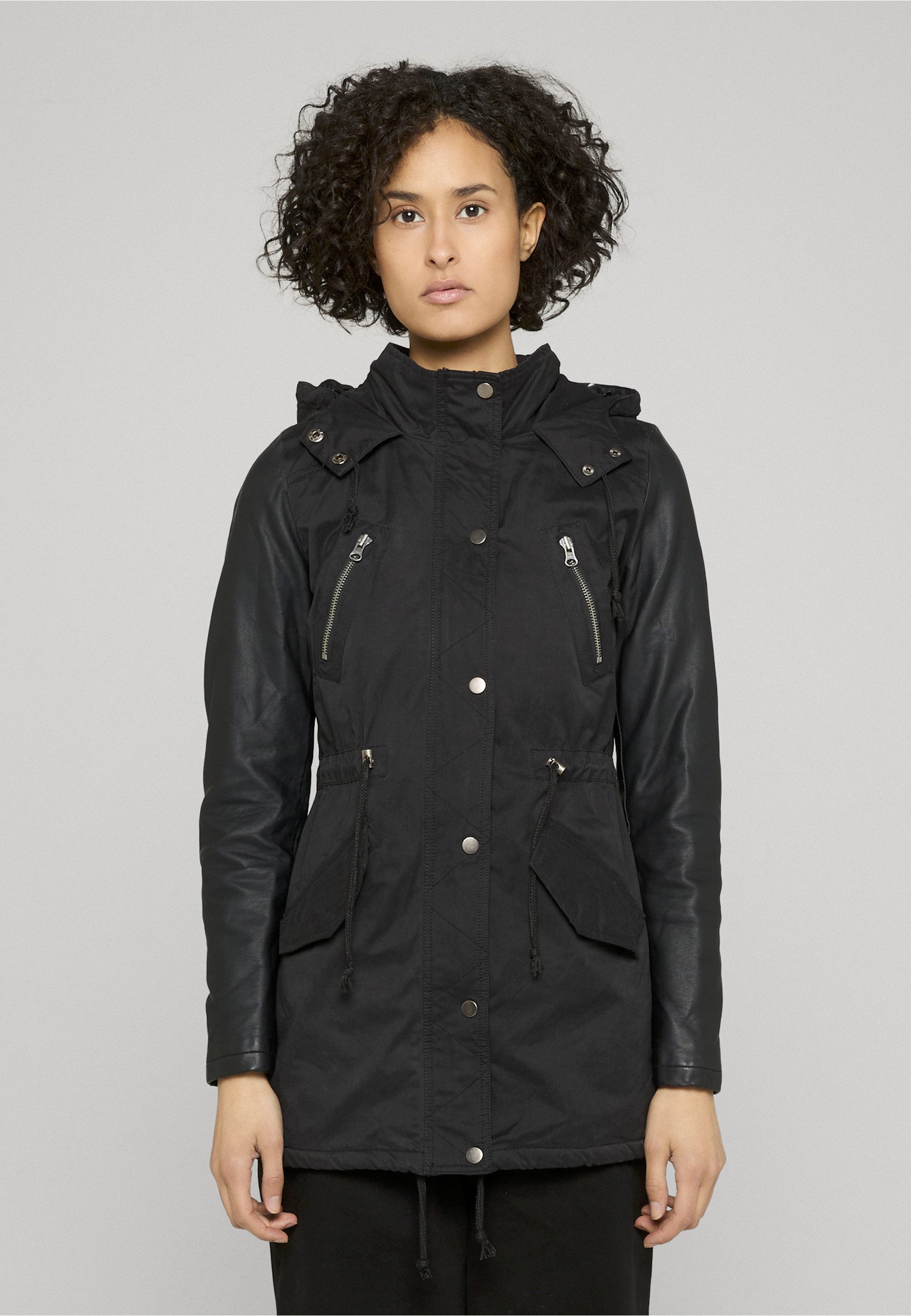 URBAN CLASSICS Parka Urban Classics Damen Ladies Sherpa Lined Cotton Parka (1-St)
