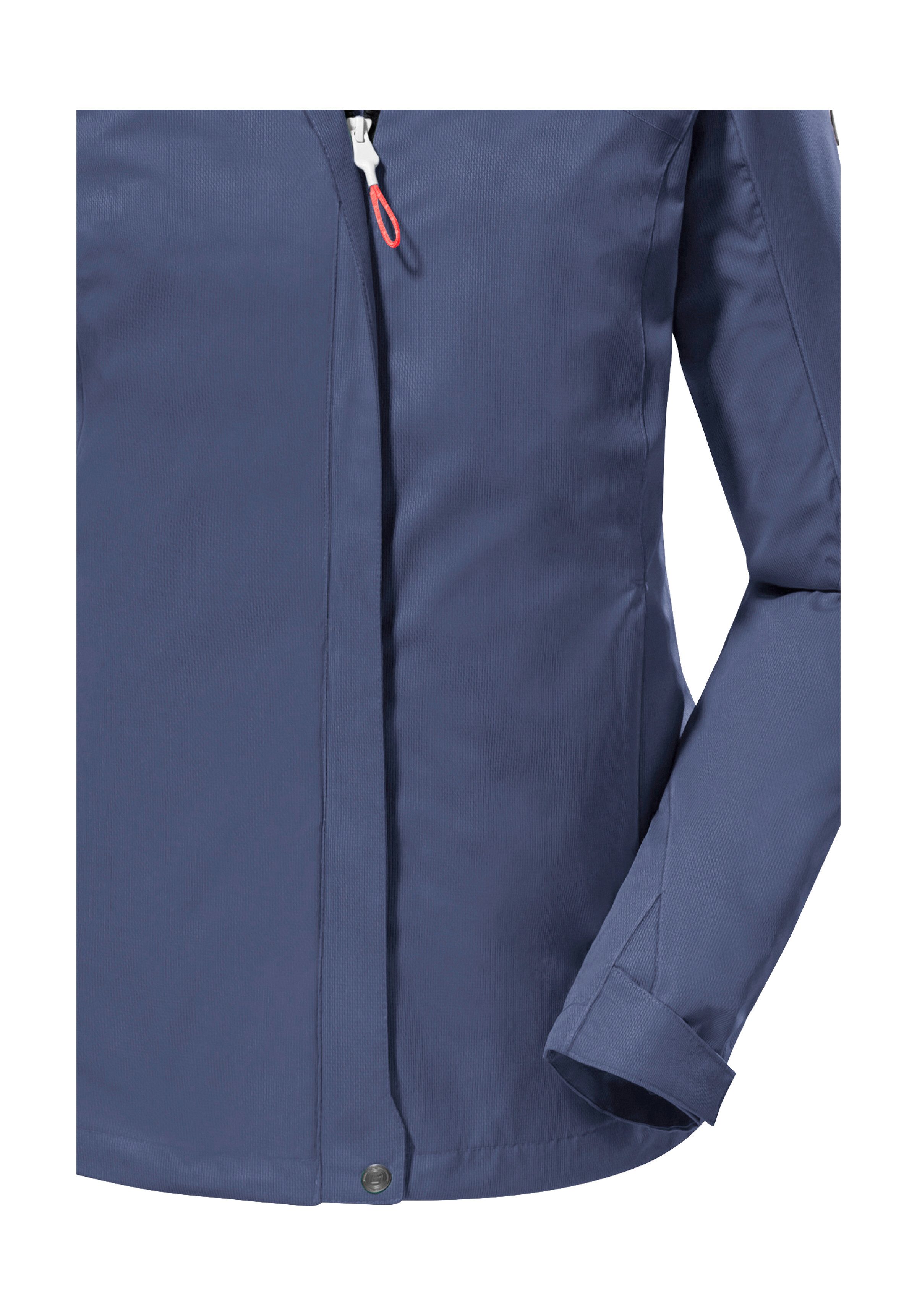 Killtec Funktionsjacke KOS 133 WMN JCKT Wasser- und winddichte Damenjacke mit abnehmbarer Kapuze