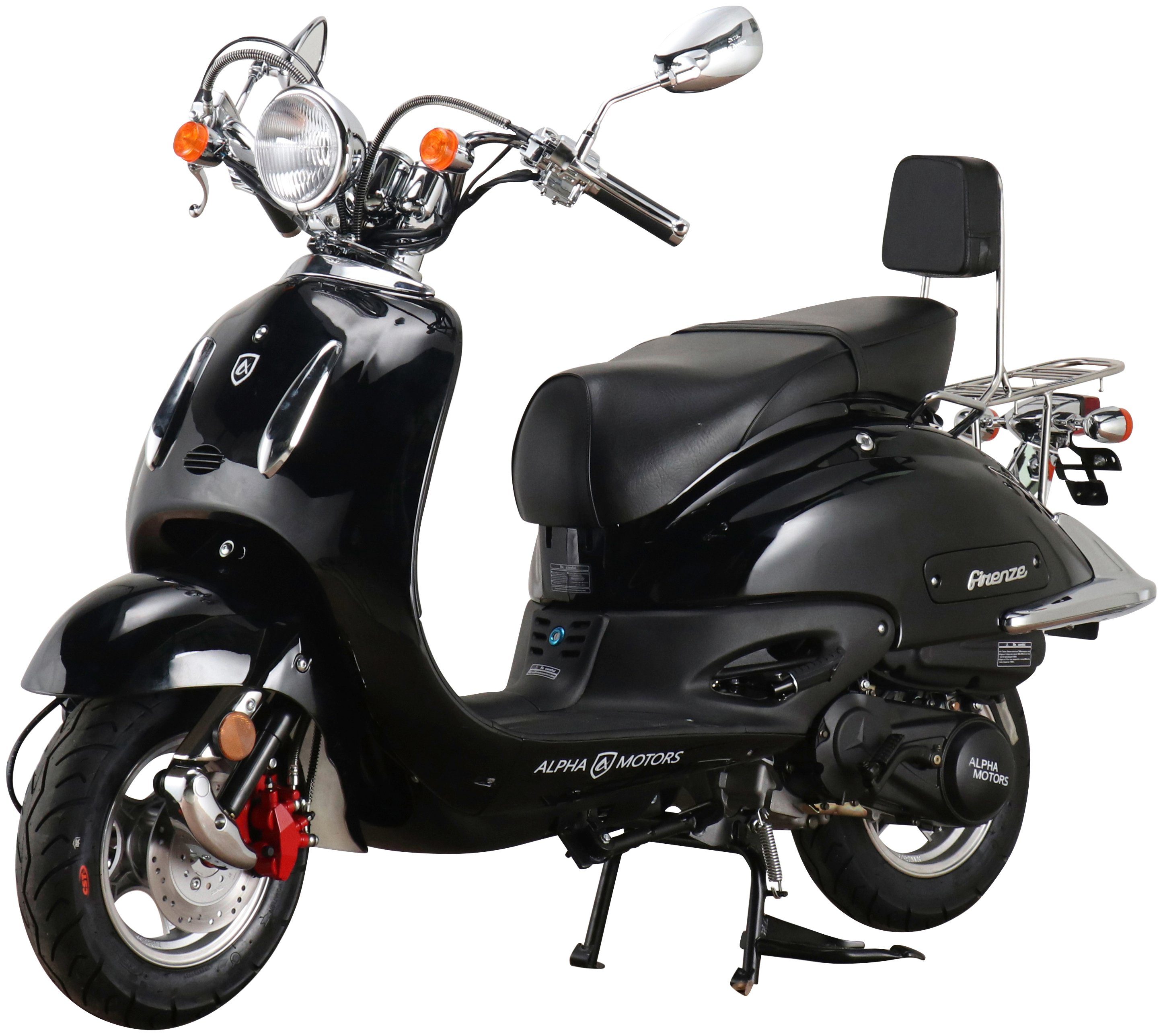 Alpha Motors Motorroller Retro Firenze, 125 ccm, 85 km/h, Euro 5+, im Retro-Look
