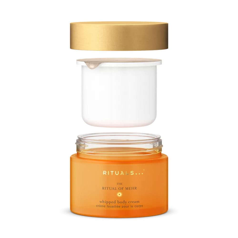 Rituals Körpercreme Rituals Körpercreme Nachfüllpackung The Ritual of Mehr 220 ml, 1-tlg., Reichhaltige Körpercreme mit süßer Orange und Zeder