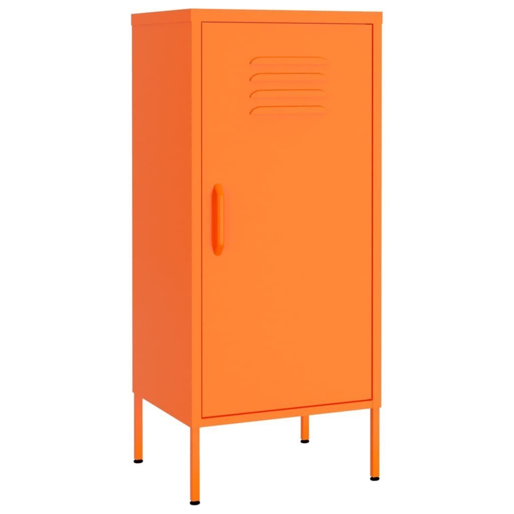vidaXL Aktenschrank Lagerschrank Orange 42,5x35x101,5 cm Stahl (1-St)