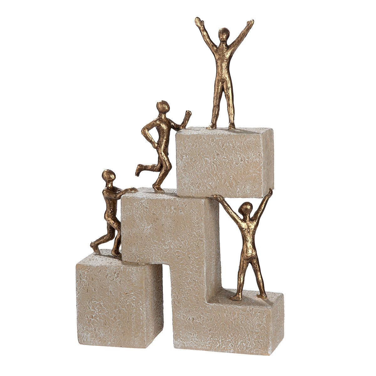 MF Dekofigur Erfolgsleiter Ascenso moderne Motivfigur Erfolg und Motivation (1 St) – Bild 5 von 5