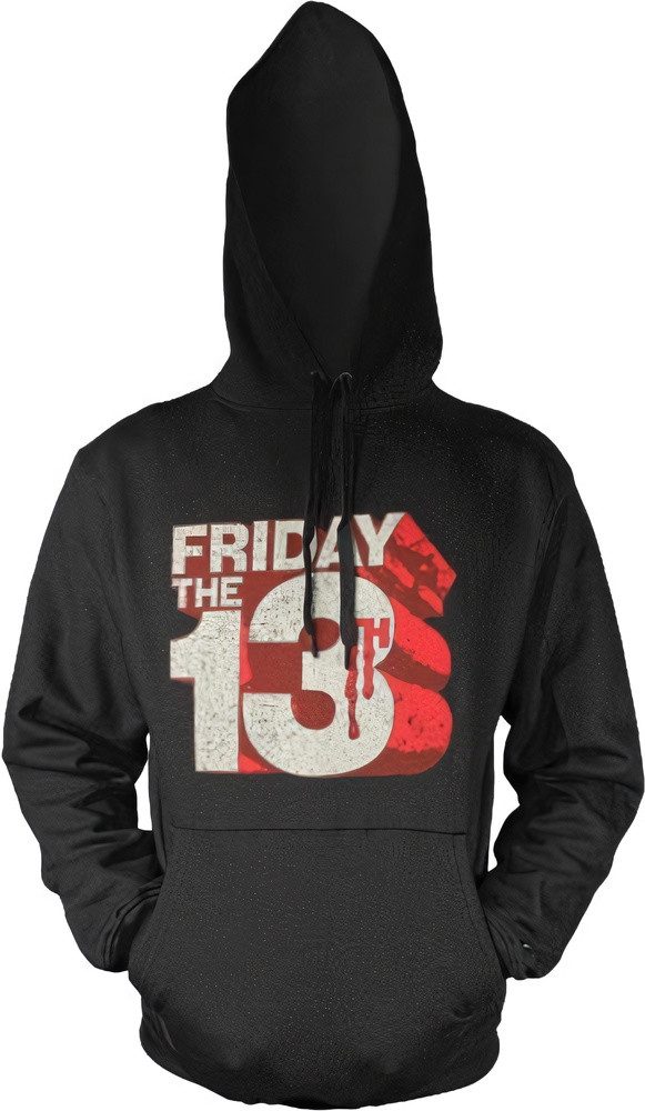 Friday the 13th Hoodie Block Logo Big Tall Hoodie