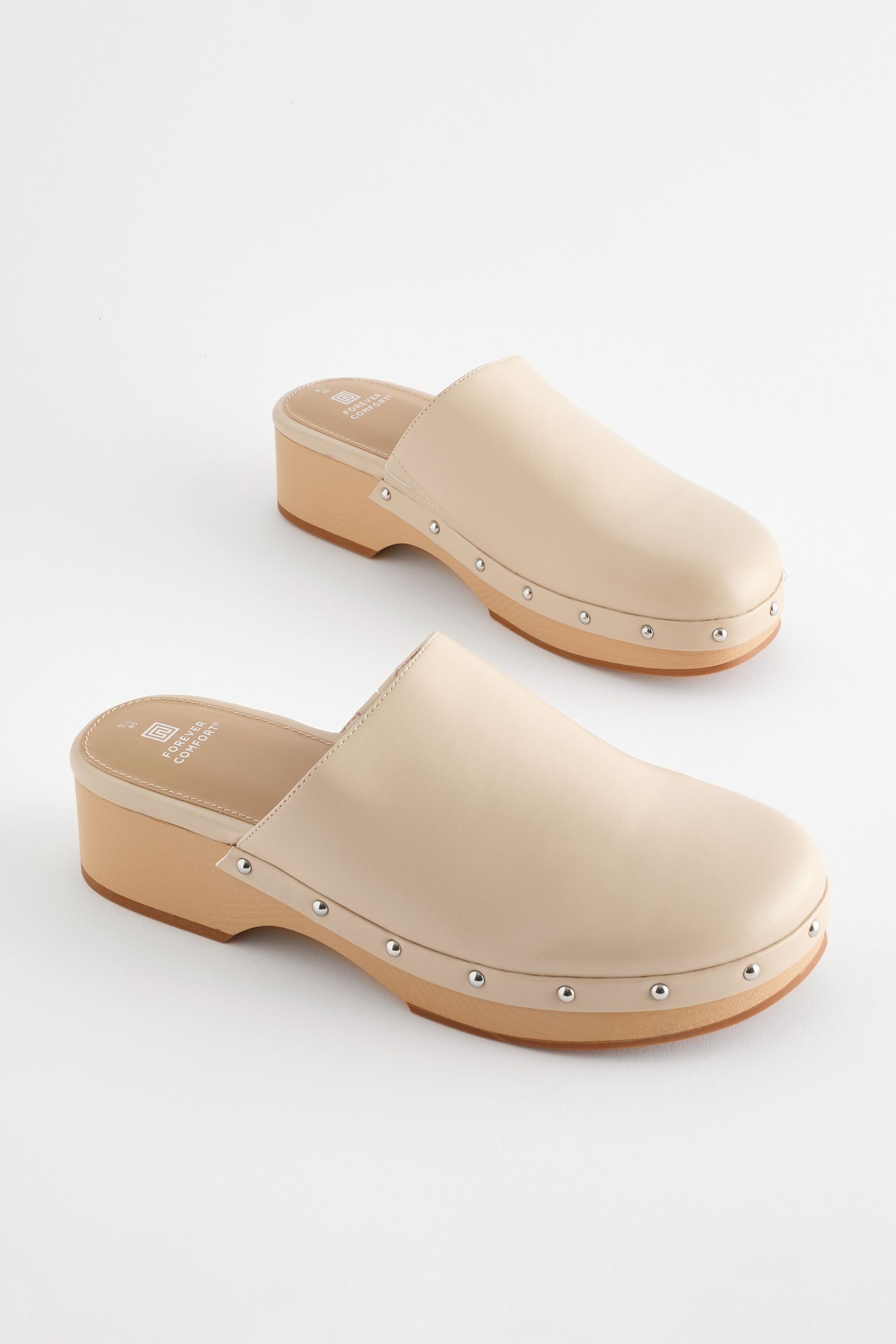 Next Forever Comfort Clog mit Nieten günstig online kaufen