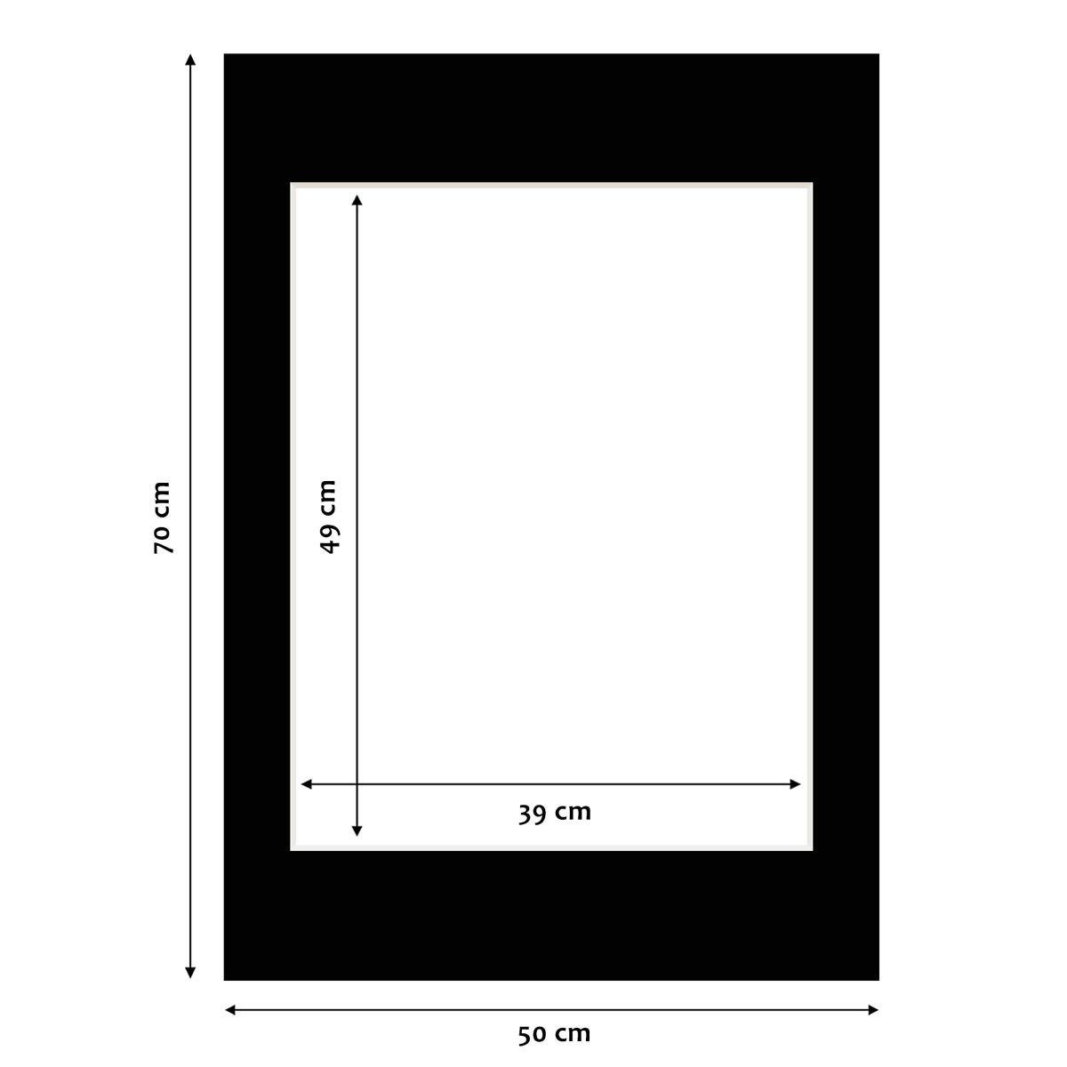 PHOTOLINI Bilderrahmen Passepartouts 5er Set - die Fotos und Bilder in den günstig online kaufen