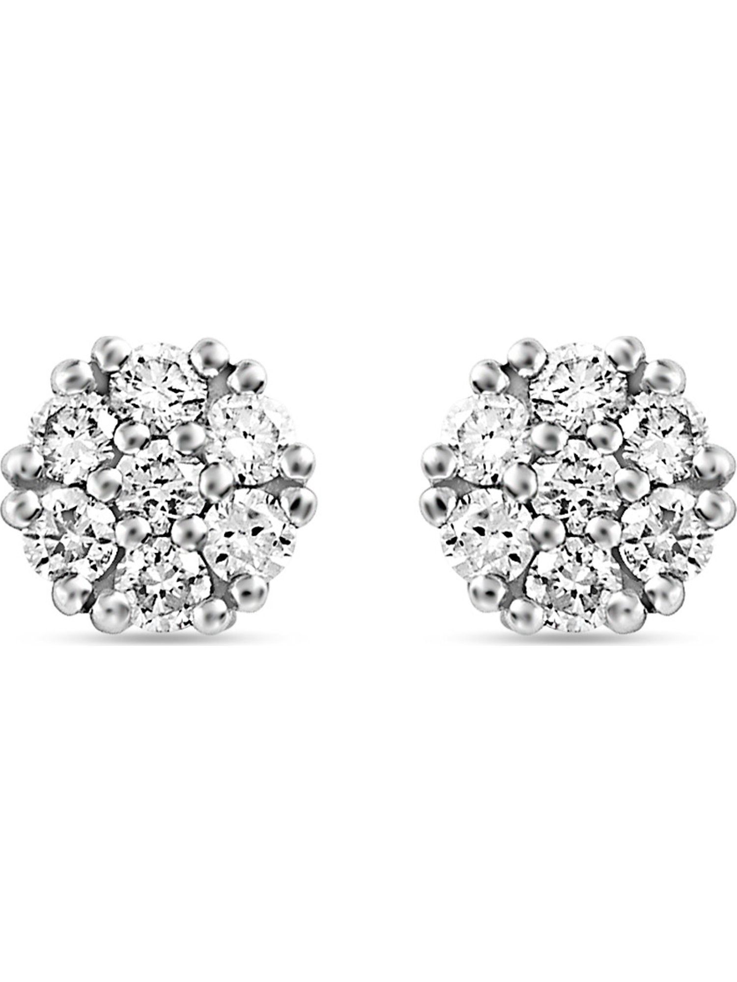 Paar Ohrstecker CHRIST Damen-Ohrstecker 14 Diamant