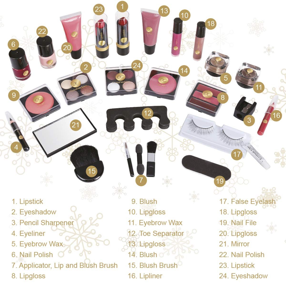 ACCENTRA Kosmetik-Adventskalender Believe in the Magic of Christmas