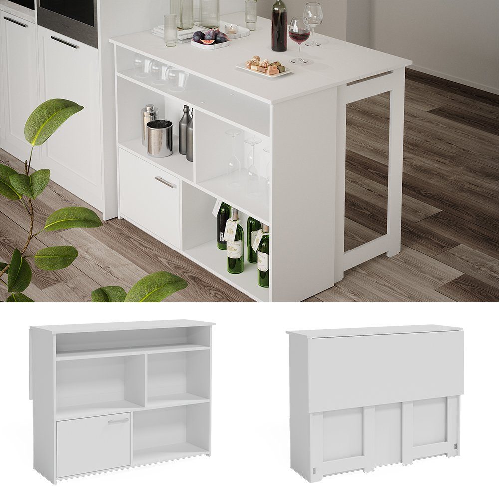 Vicco Bartisch Dominic, Weiß, 116 x günstig online kaufen