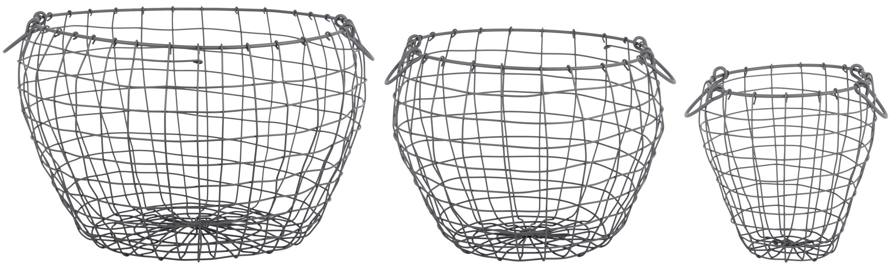 esschert design Dekokorb (1 x Eisenkorb klein)