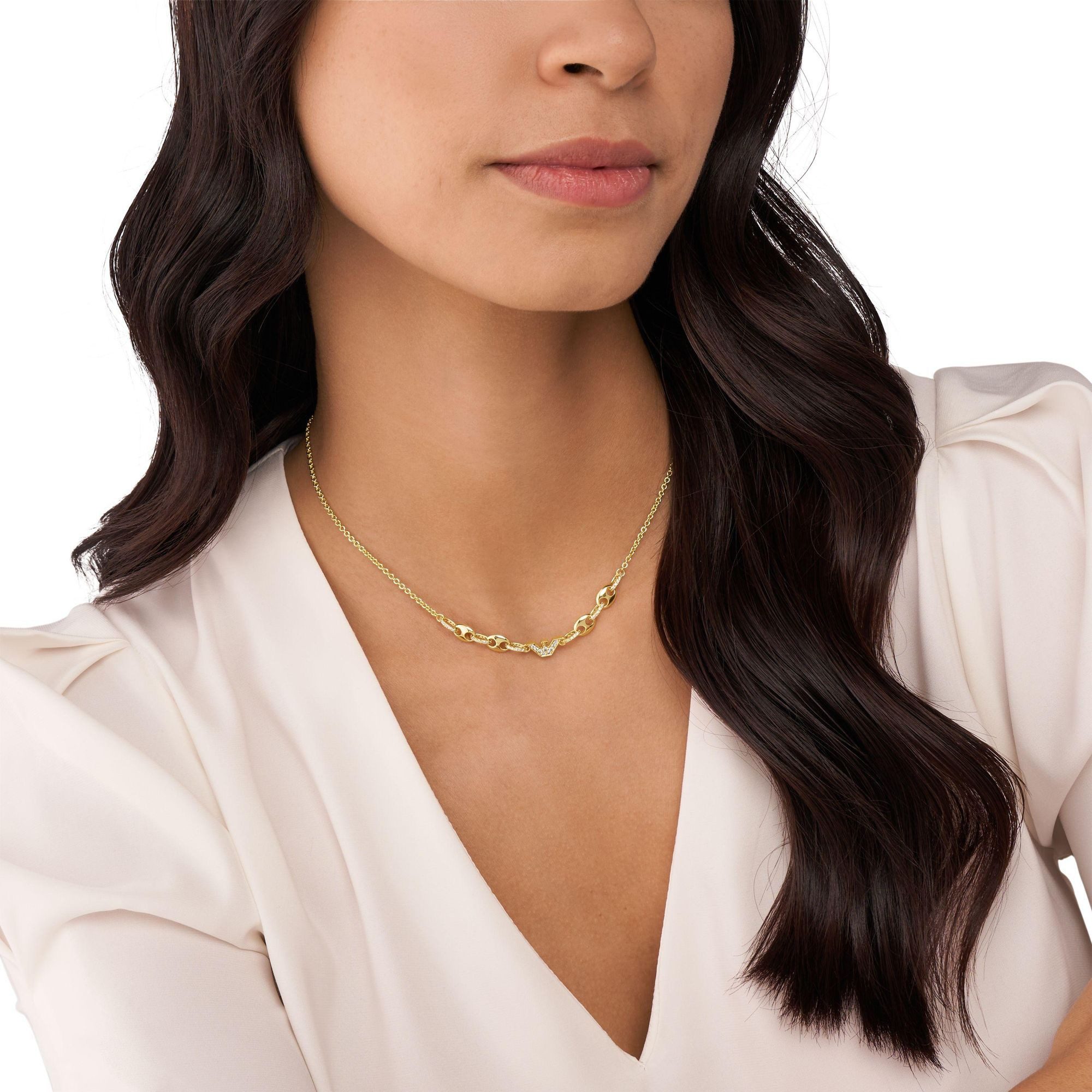 Emporio Armani Goldkette Emporio Armani ...