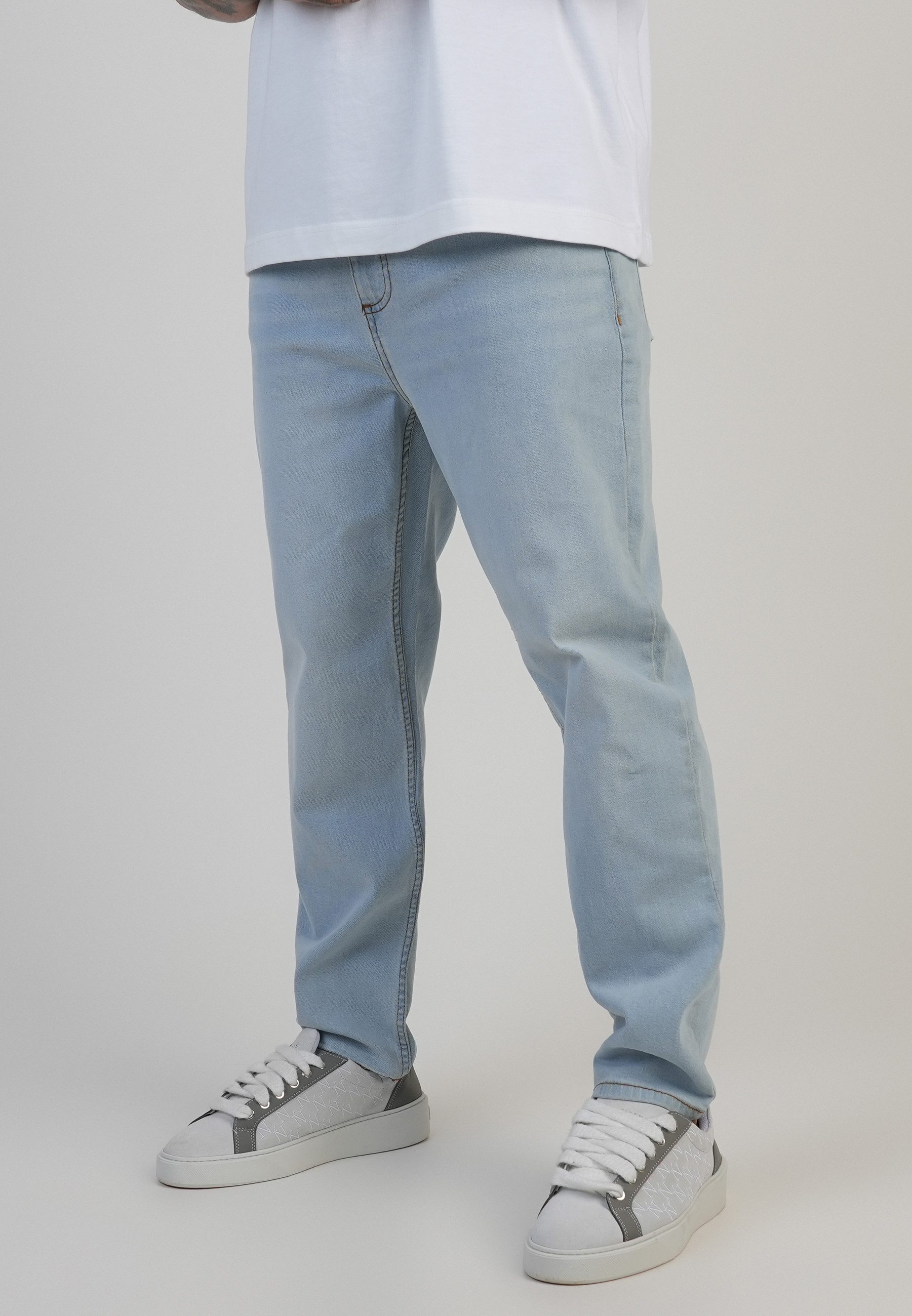 Siksilk Tapered-fit-Jeans SikSilk Herren Tapered Fit Джинси