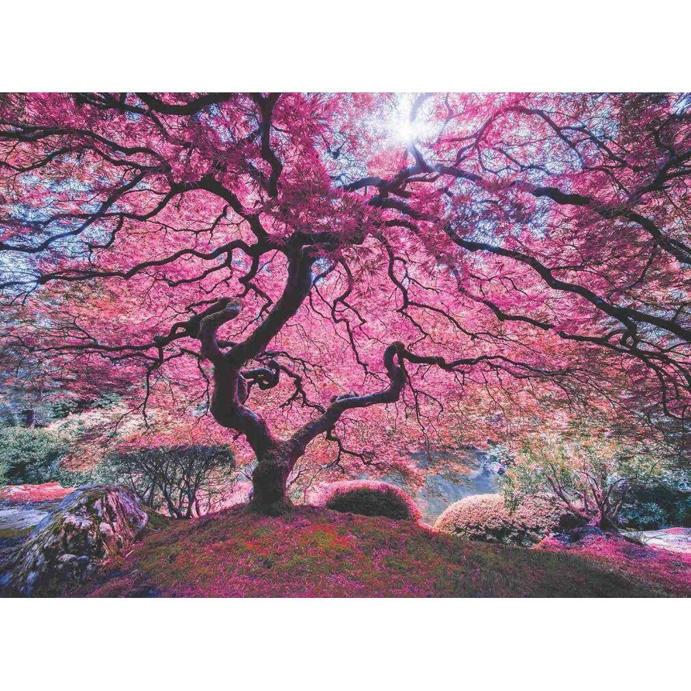 ANATOLIAN Puzzle ANATOLIAN Puzzle Rosa Baum 1000 Teile, Puzzleteile