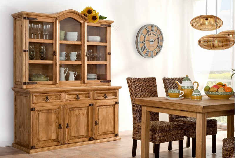 1a Direktimport Küchenbuffet Mexico Möbel Büffet Anrichte - Pinie Massivholz - Landhausstil