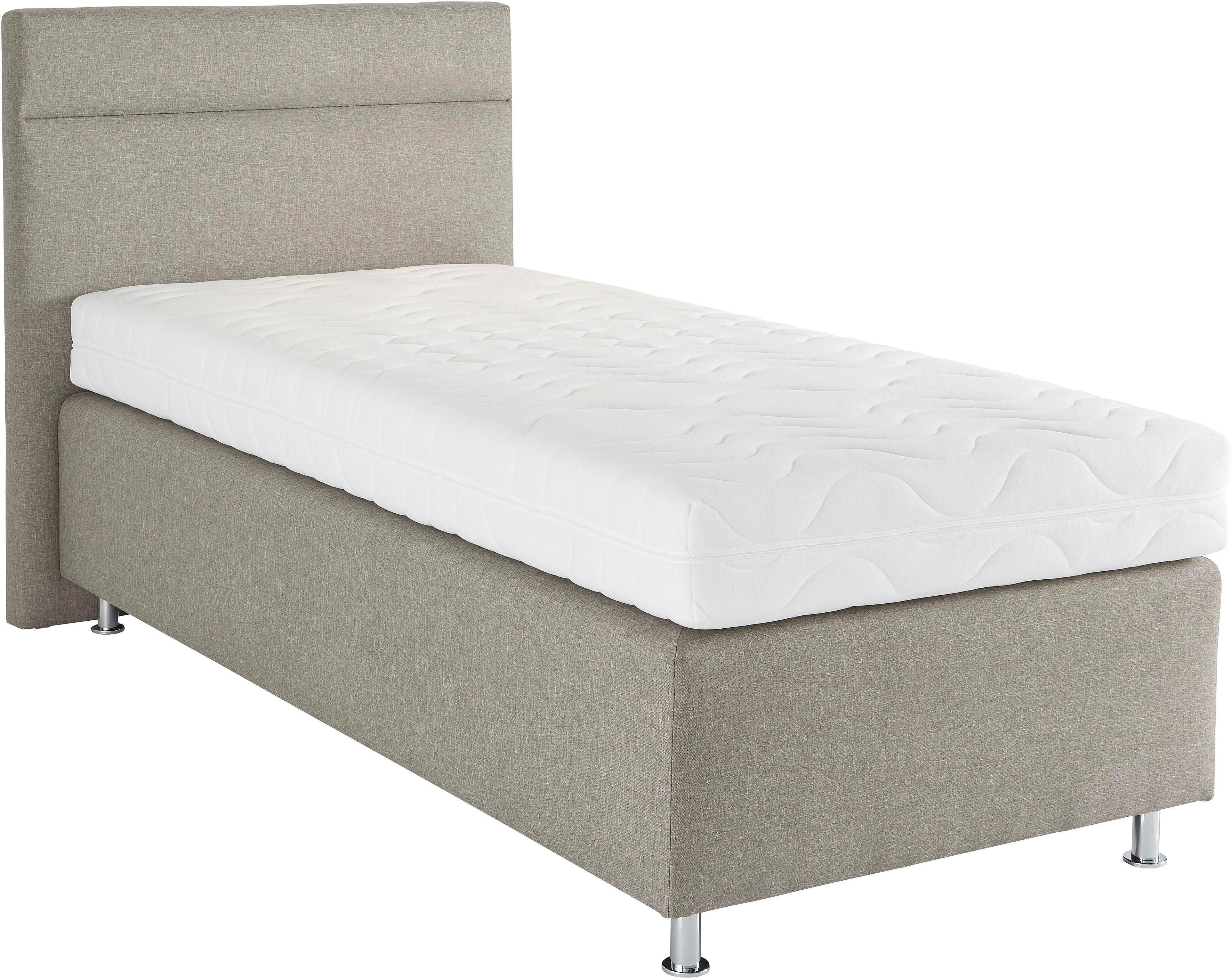 Westfalia Schlafkomfort Boxspringbett wahlweise mit LED-Beleuchtung günstig online kaufen