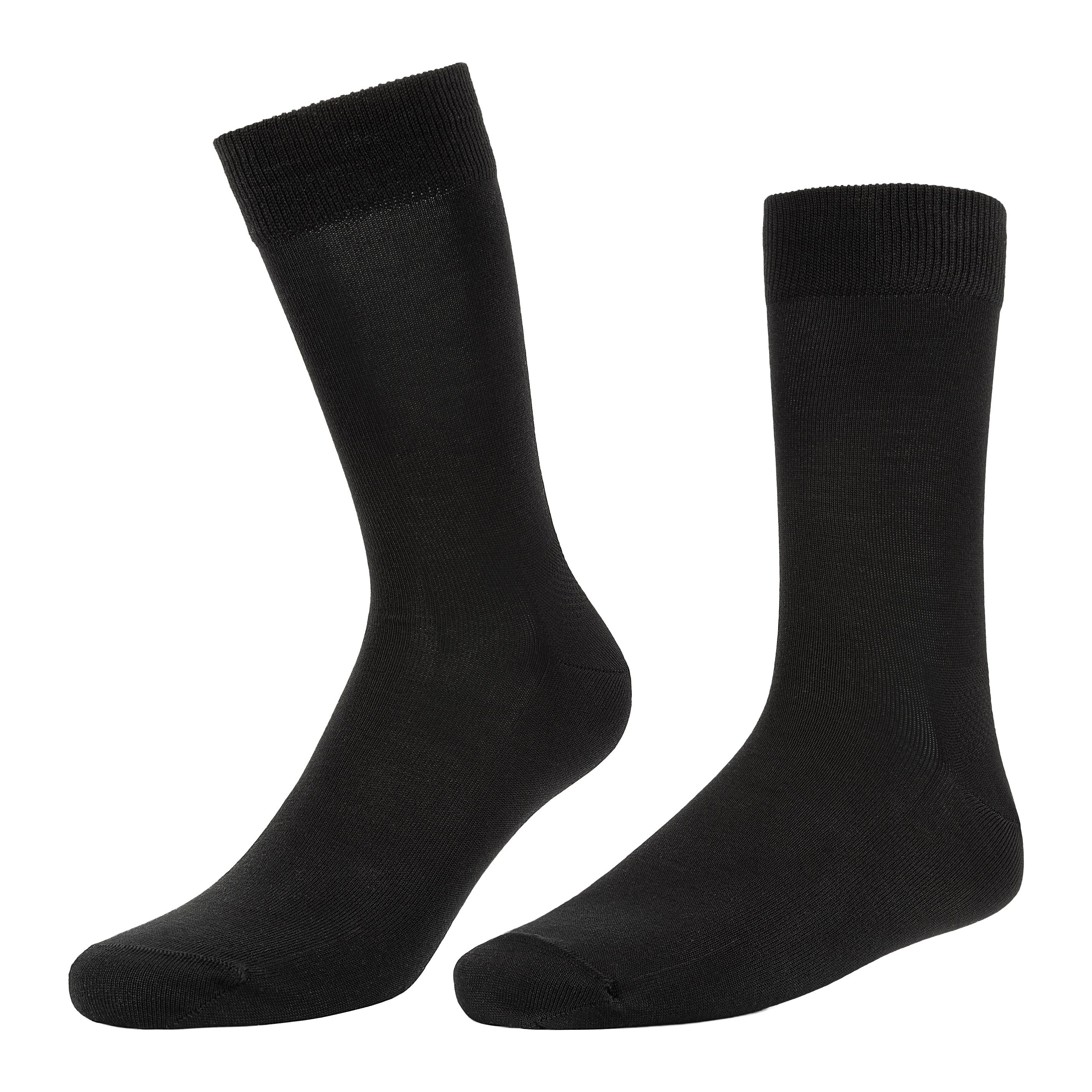 Businesssocken TOM FYFE Merino Business Socken Schwarz / 42-44 / 10 Paar