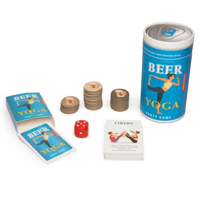 Kikkerland Spiel Beer Yoga